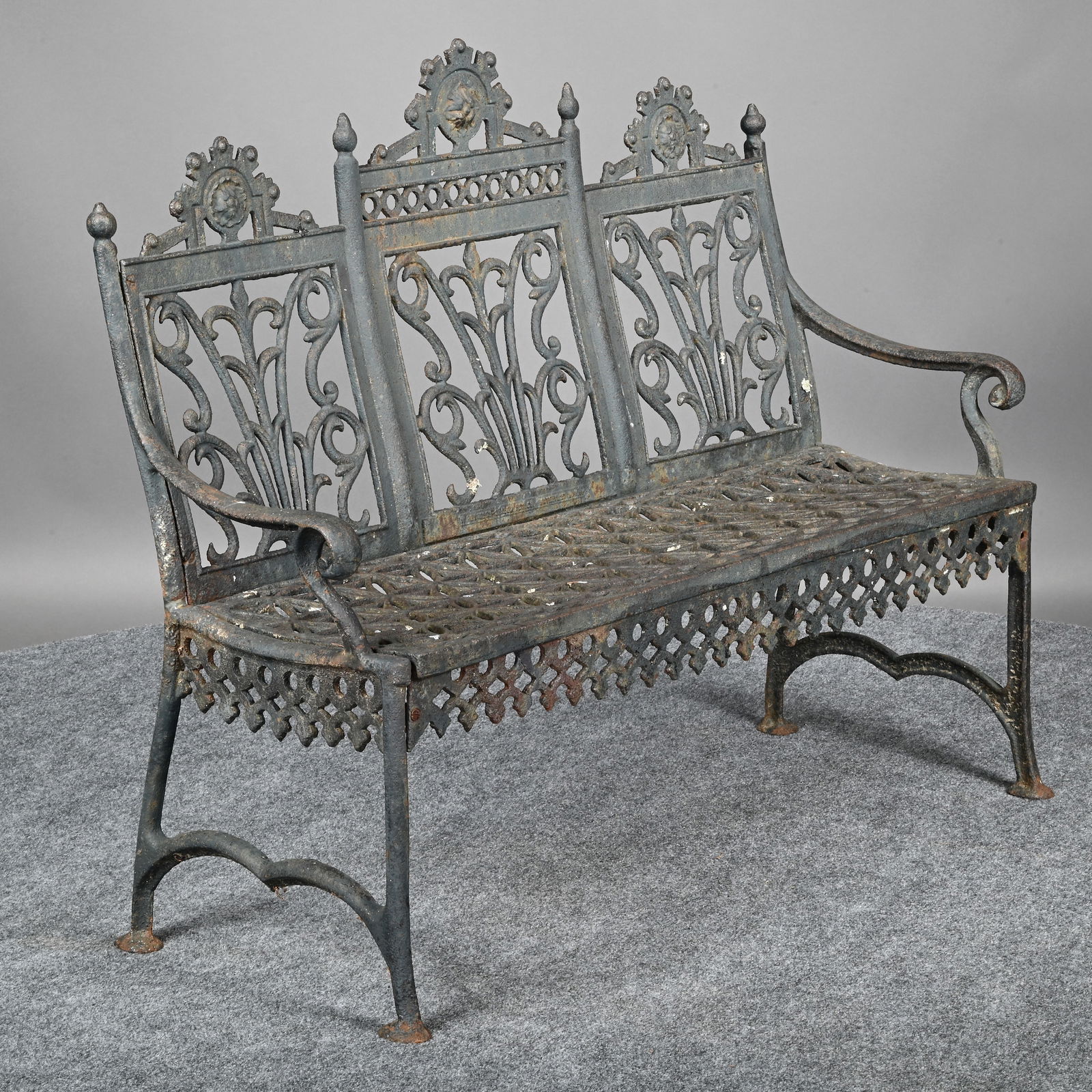 American Cast Iron Garden Bench, Reynolds-Chalou (1 of 11)