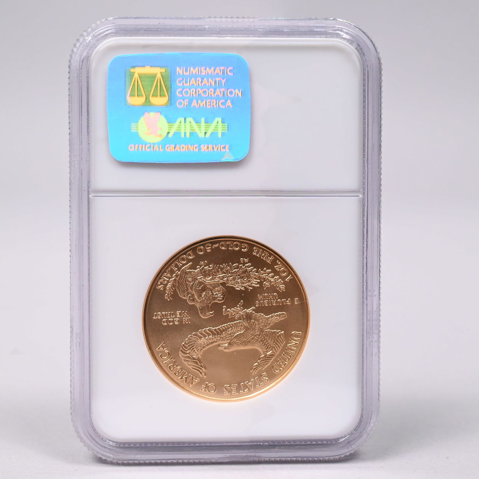 2002 US Gold Eagle $50 Coin - MS70 - 2