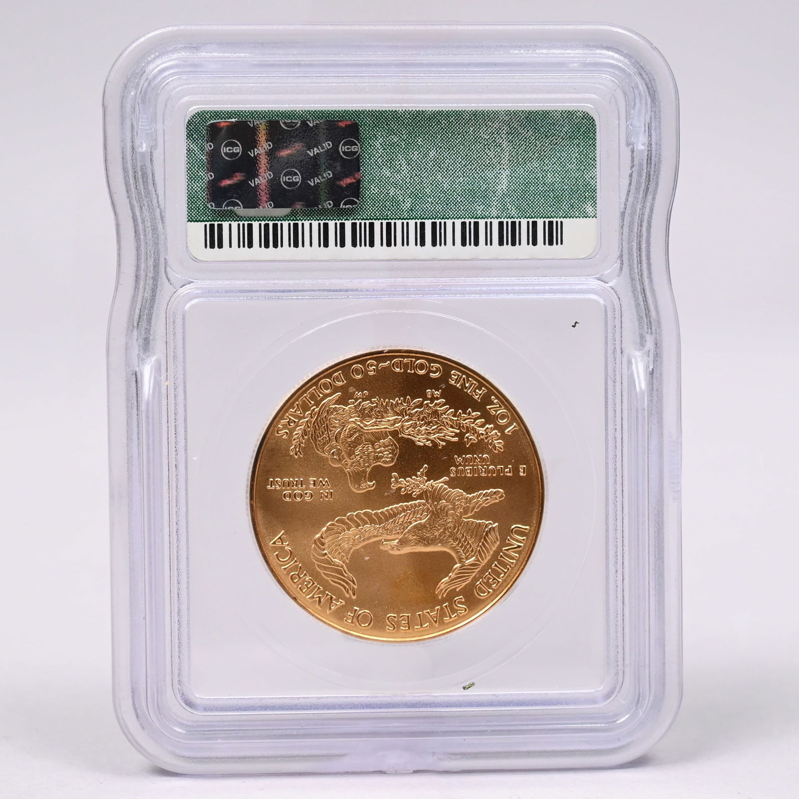 2002 US Gold Eagle $50 Coin - MS69 - 2