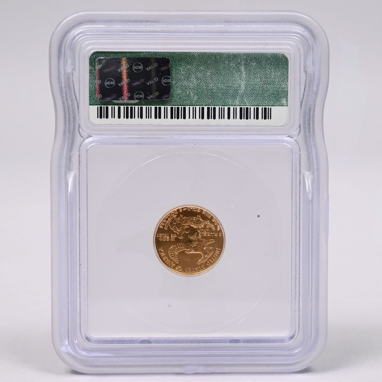 2002 US Gold Eagle $5 Coin - MS69 - 2