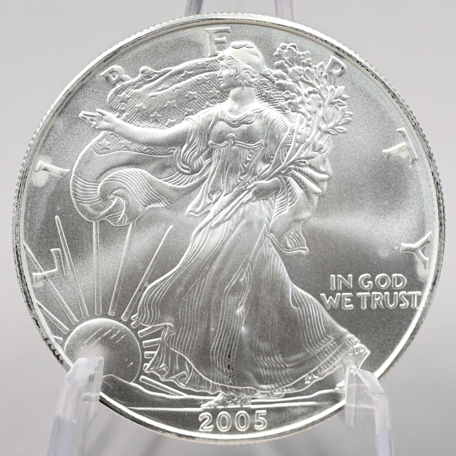 2005 US Mint Roll 20 American Eagle Silver Coins - 3