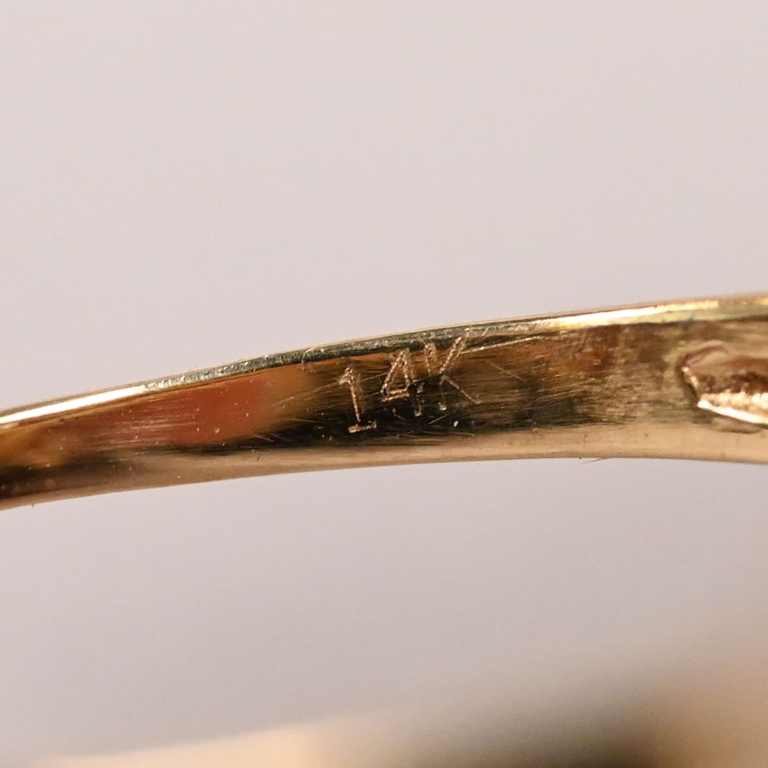 Two Ladies 14k Gold Rings - 6