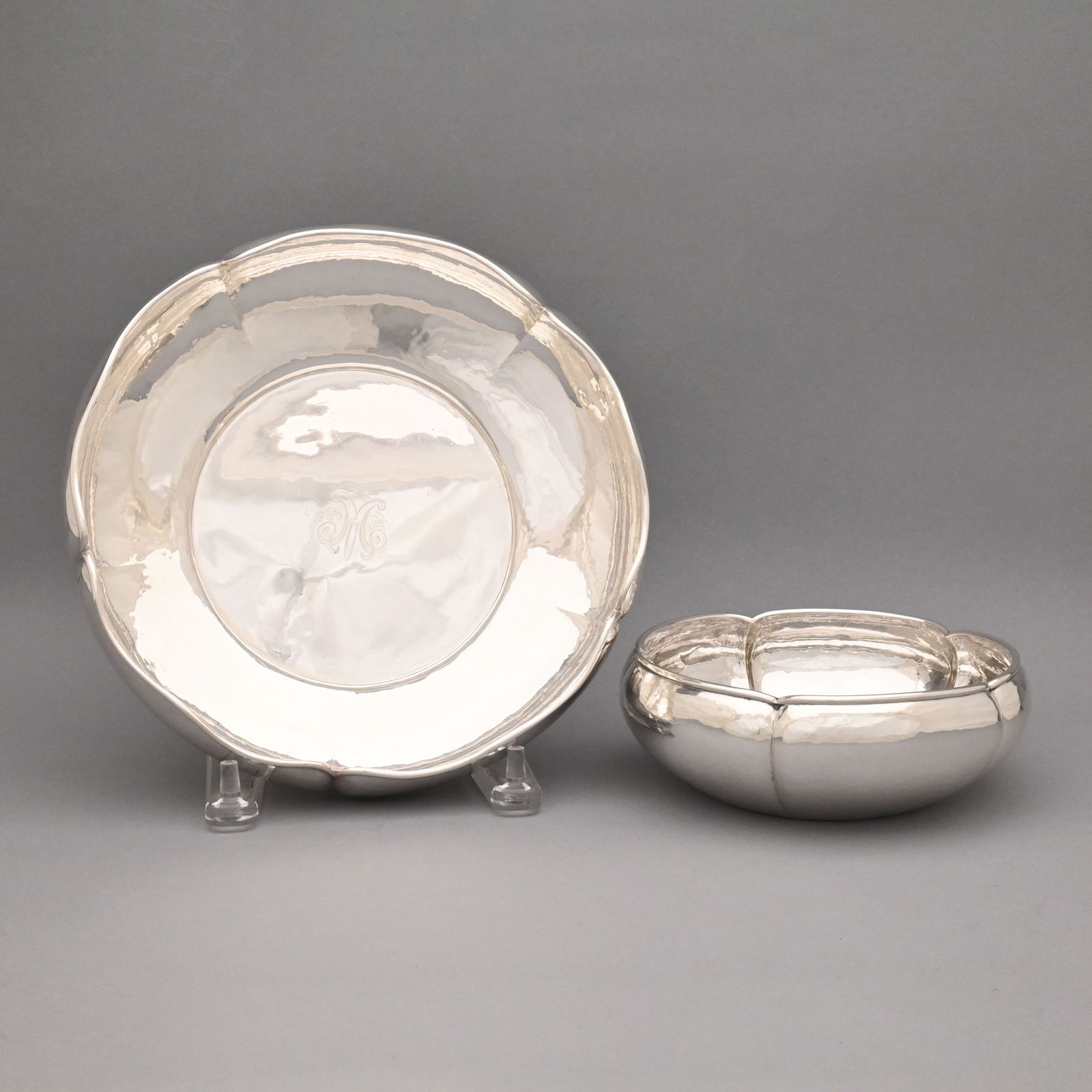 Two American Arts & Crafts Silver Bowls, Kalo Shop (1 of 9)