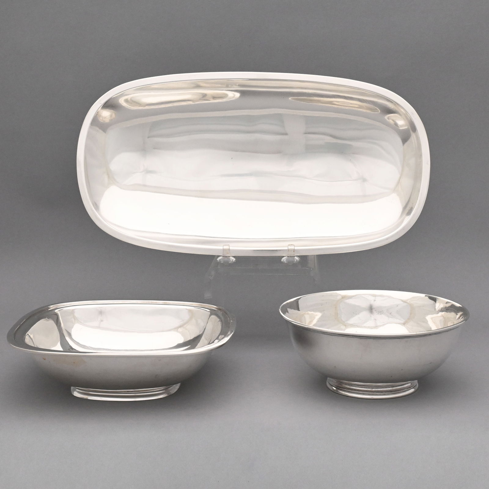 Three American Arts & Crafts Silver Serving Pieces (1 of 9)
