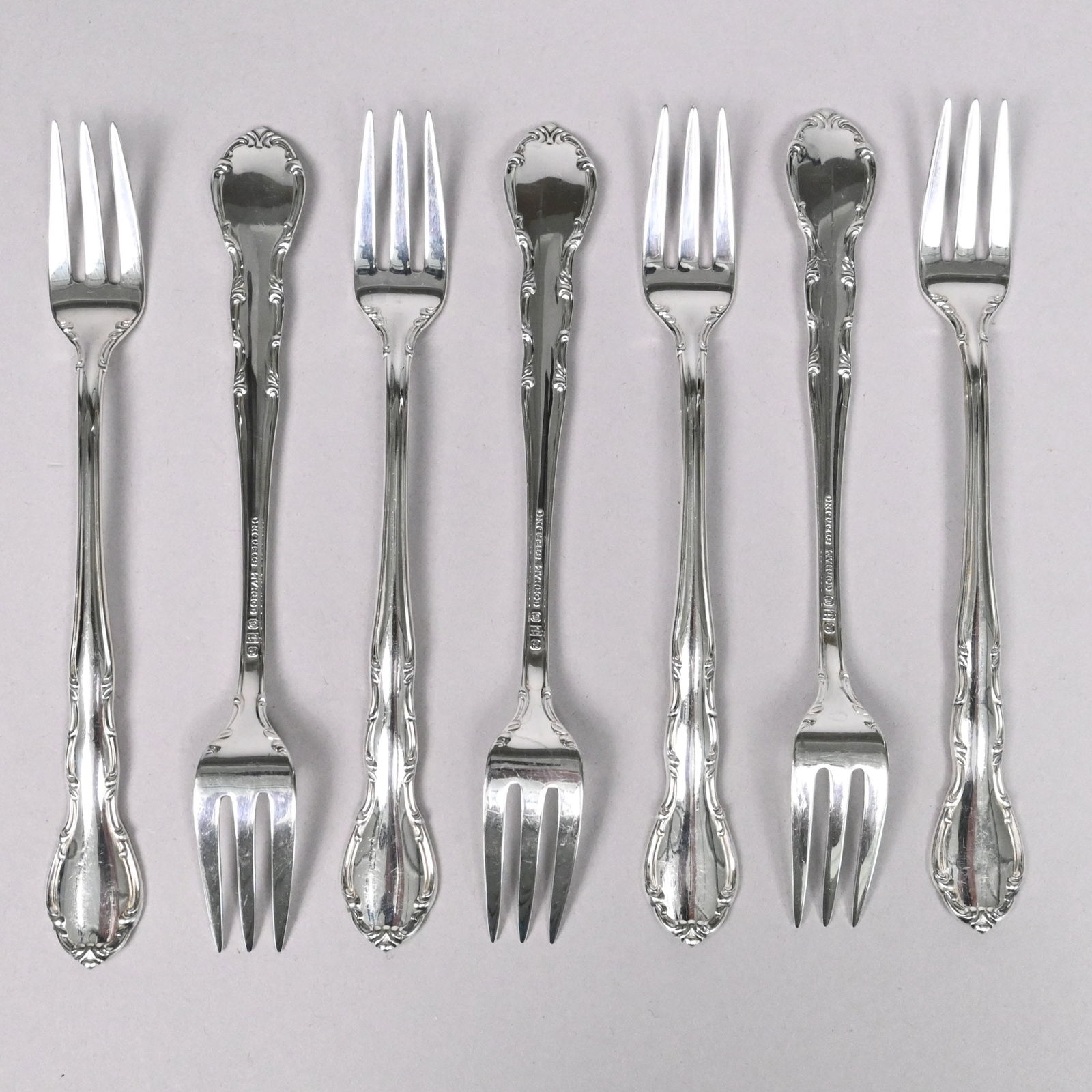 American Sterling Silver Flatware Service - 5