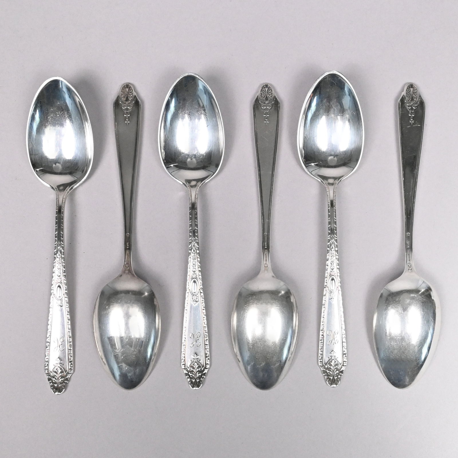 American Sterling Silver Flatware Service - 11