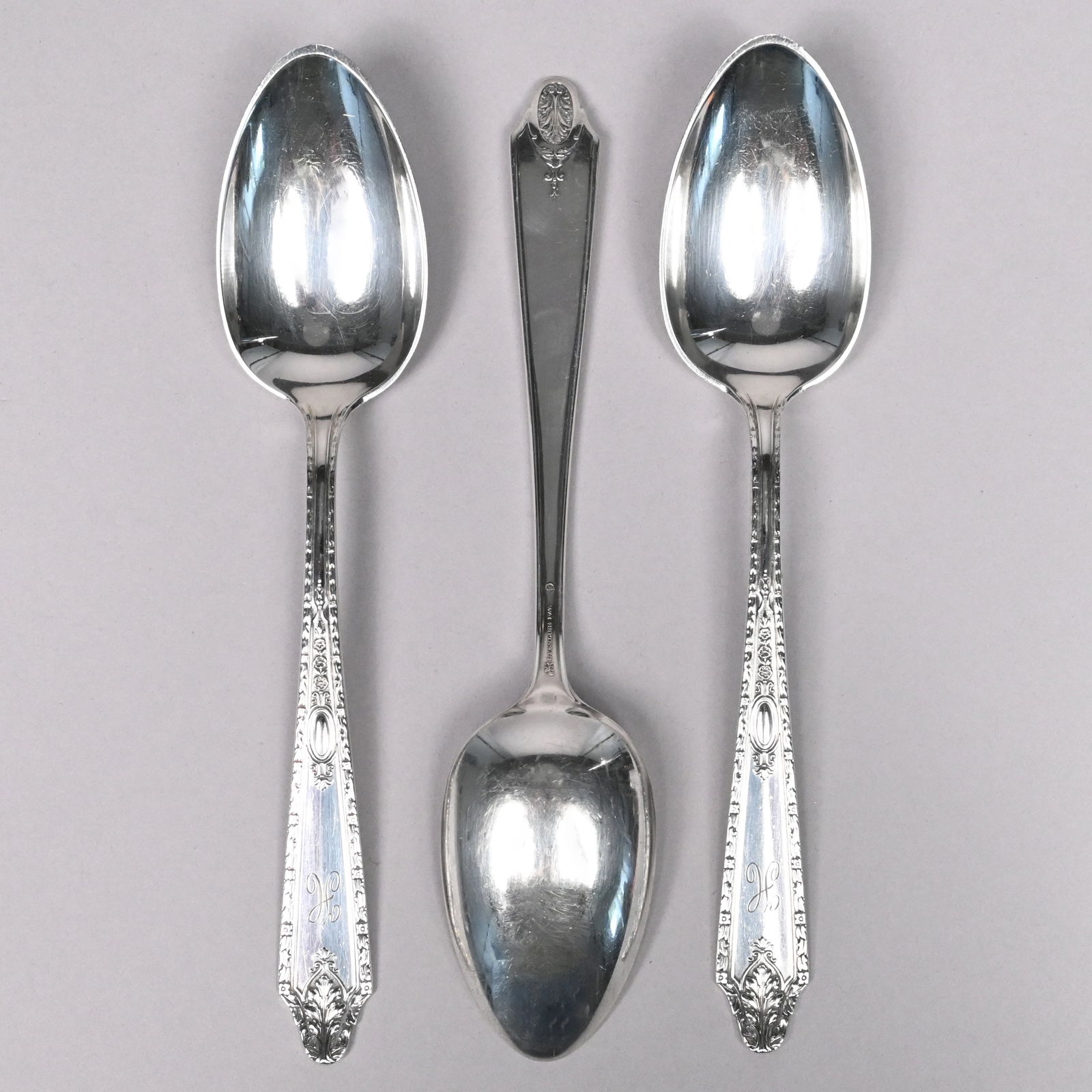 American Sterling Silver Flatware Service - 15