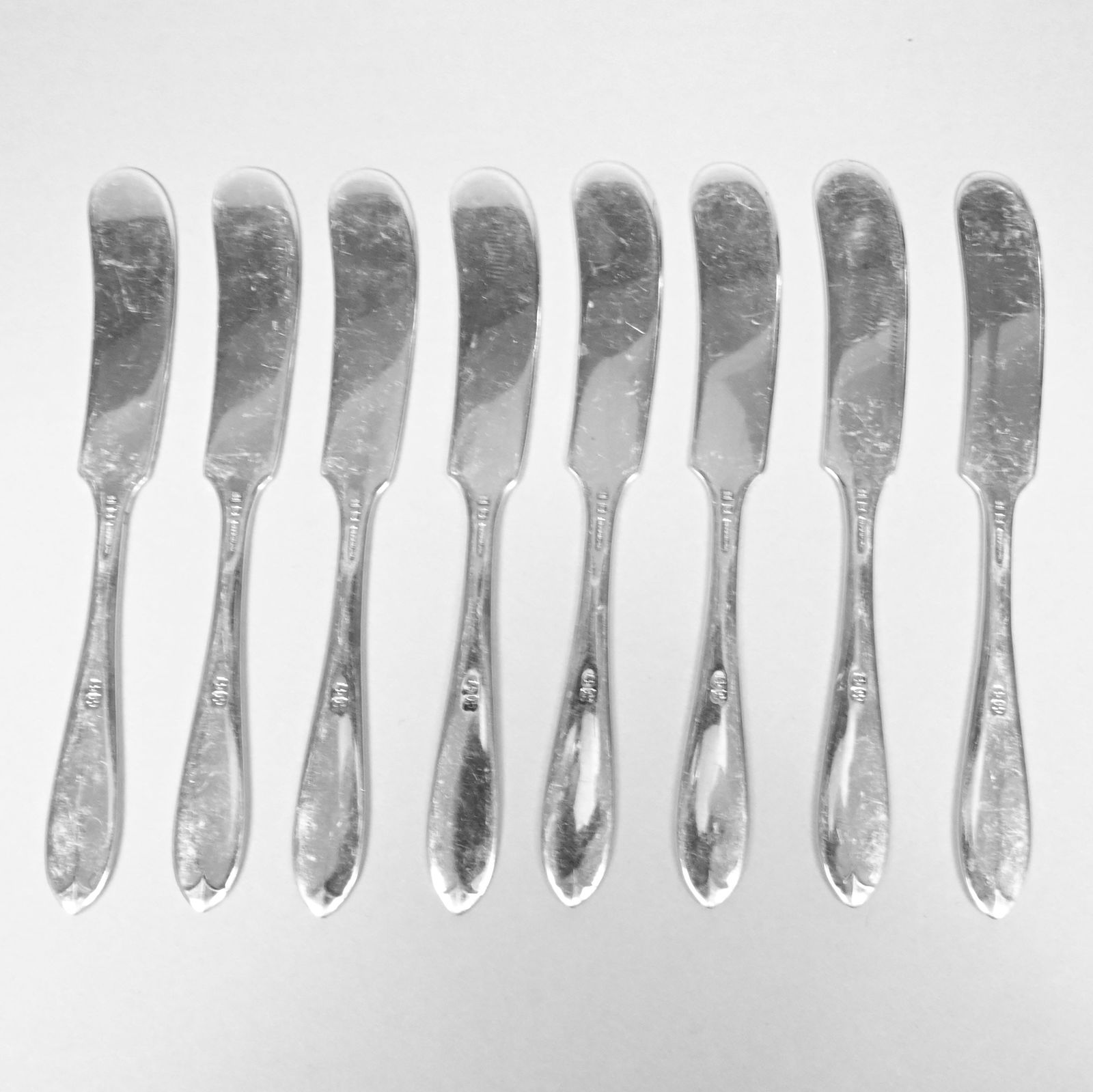American Sterling Silver Part Flatware Service - 10