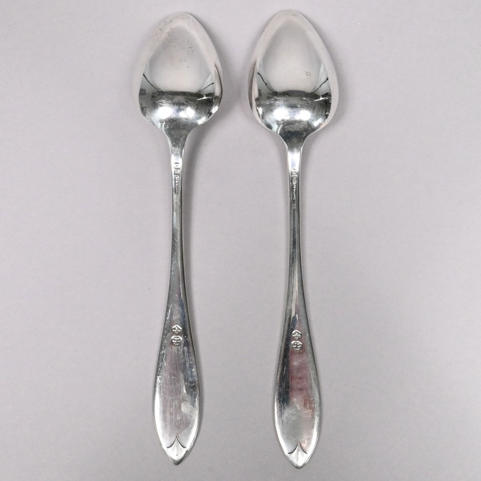 American Sterling Silver Part Flatware Service - 12