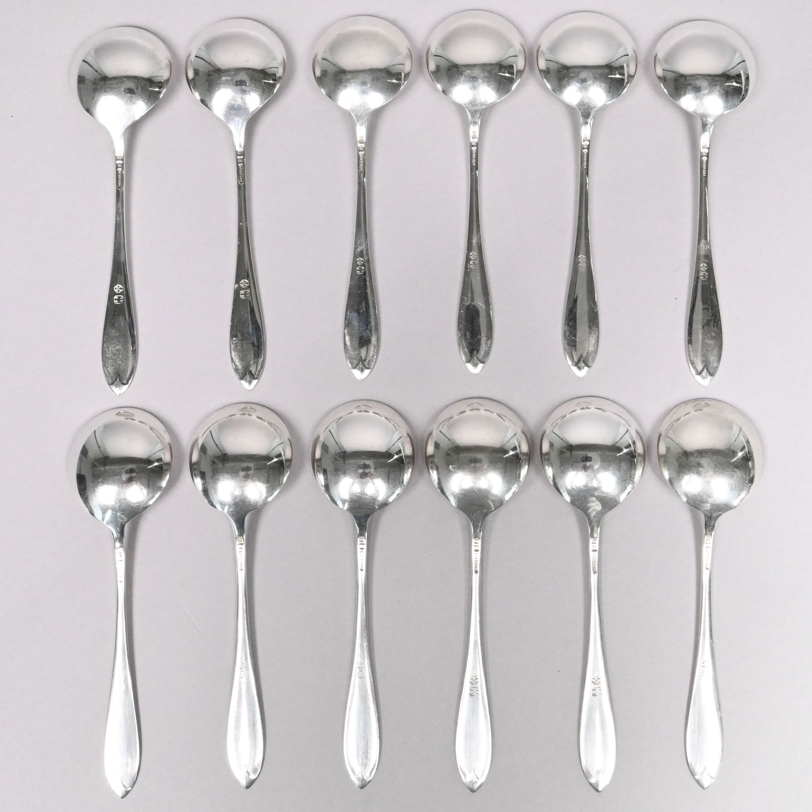 American Sterling Silver Part Flatware Service - 3