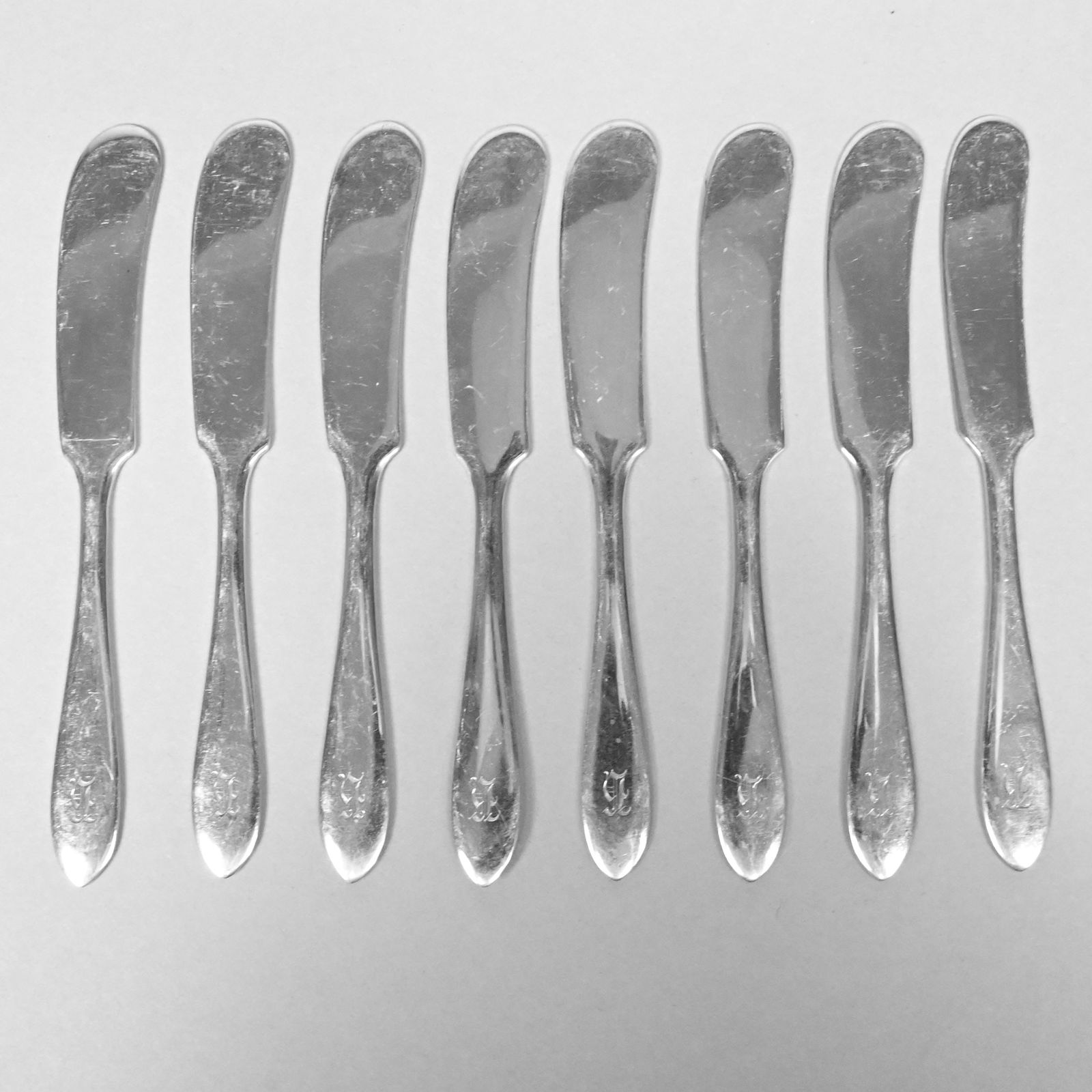 American Sterling Silver Part Flatware Service - 9