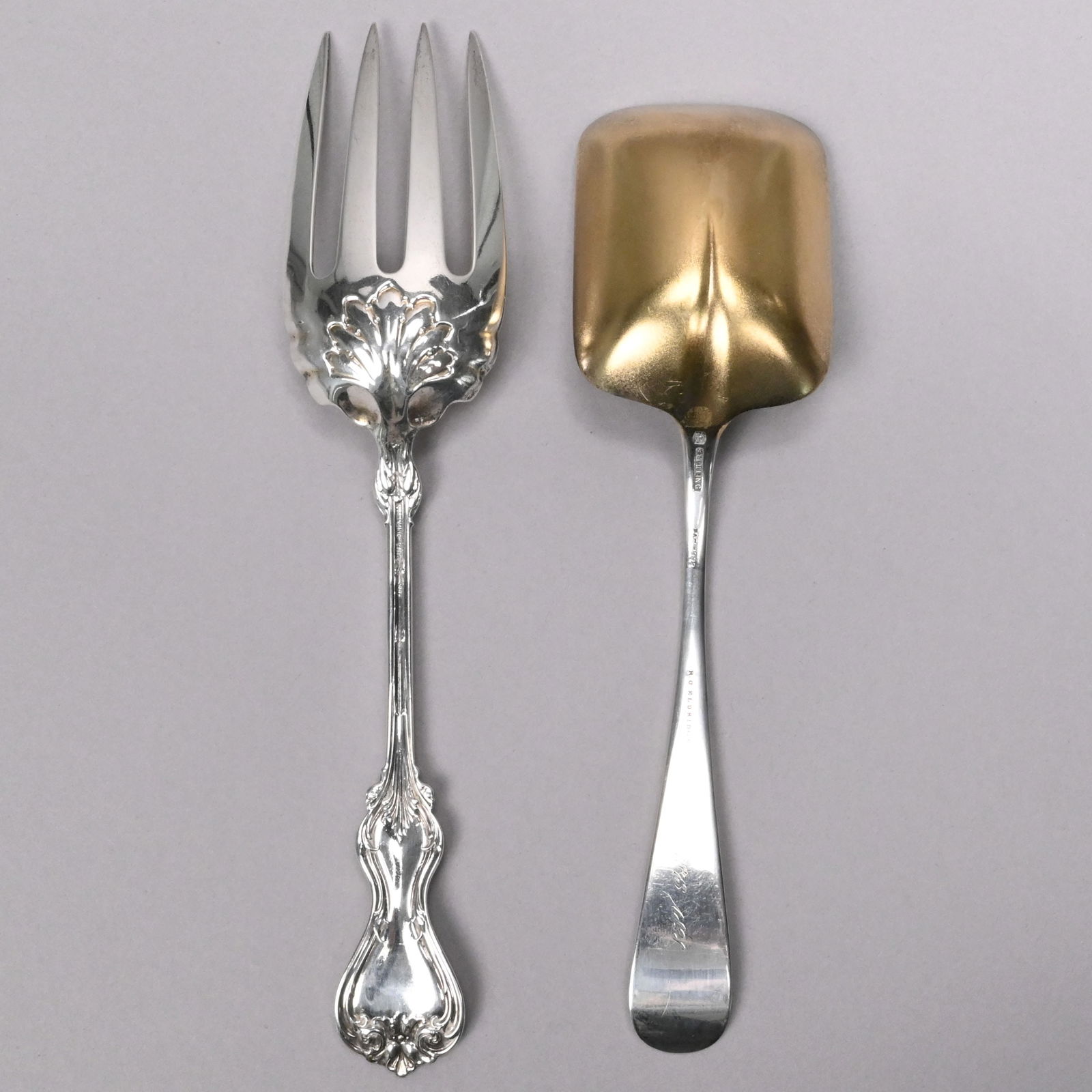 Eight American Sterling Silver Serving Utensils - 6