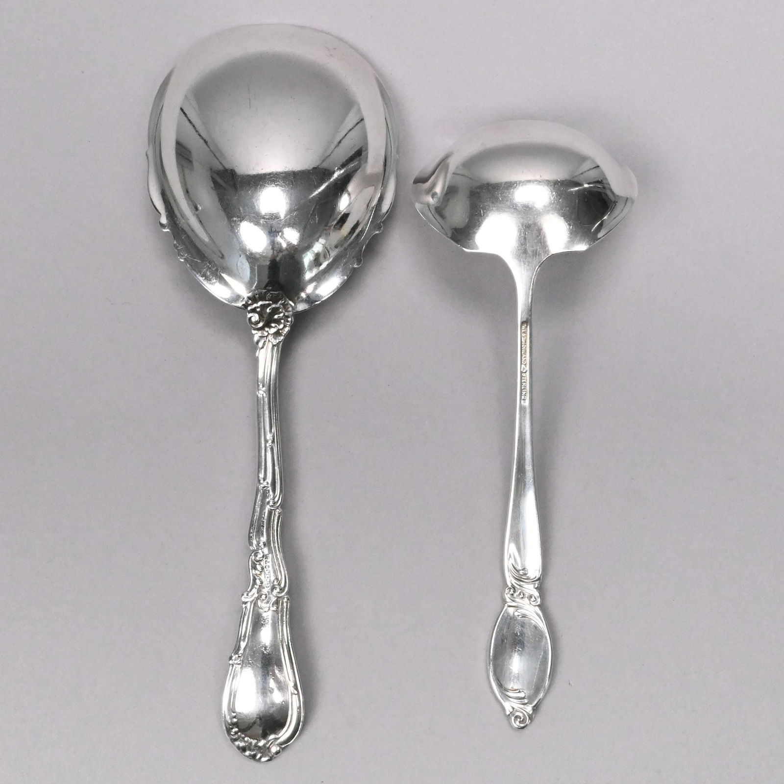 Ten American Sterling Silver Serving Utensils - 10