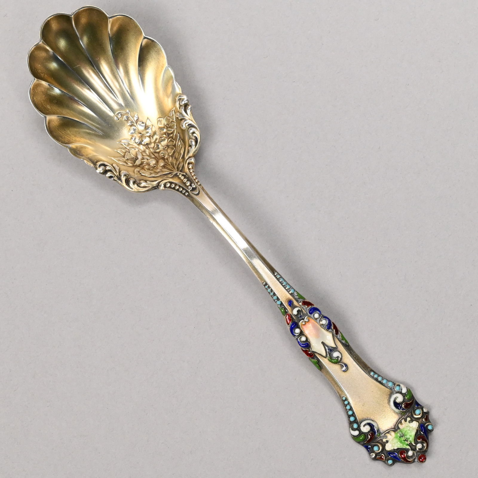 Ten American Sterling Silver Serving Utensils - 13