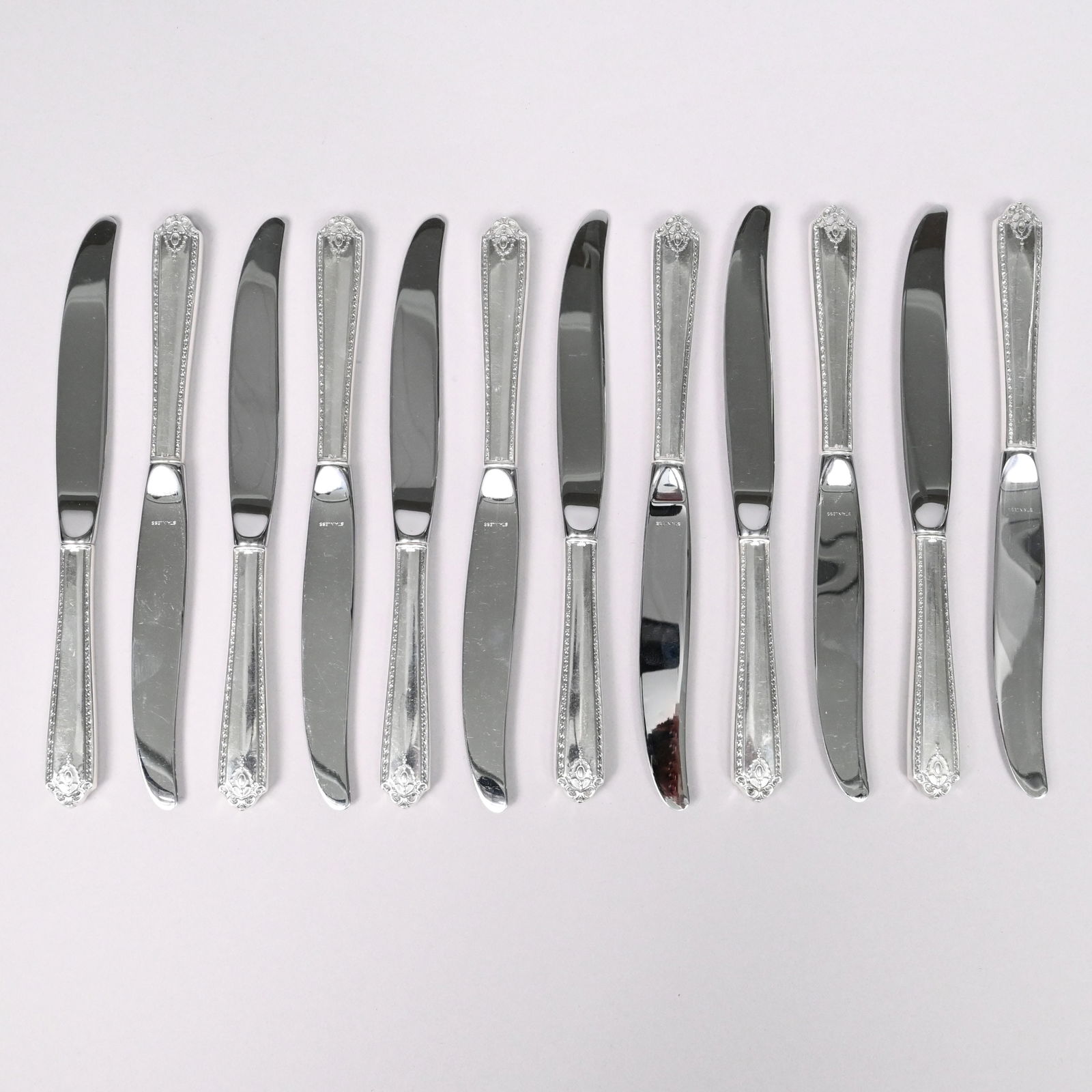 American Sterling Silver Flatware Service - 8