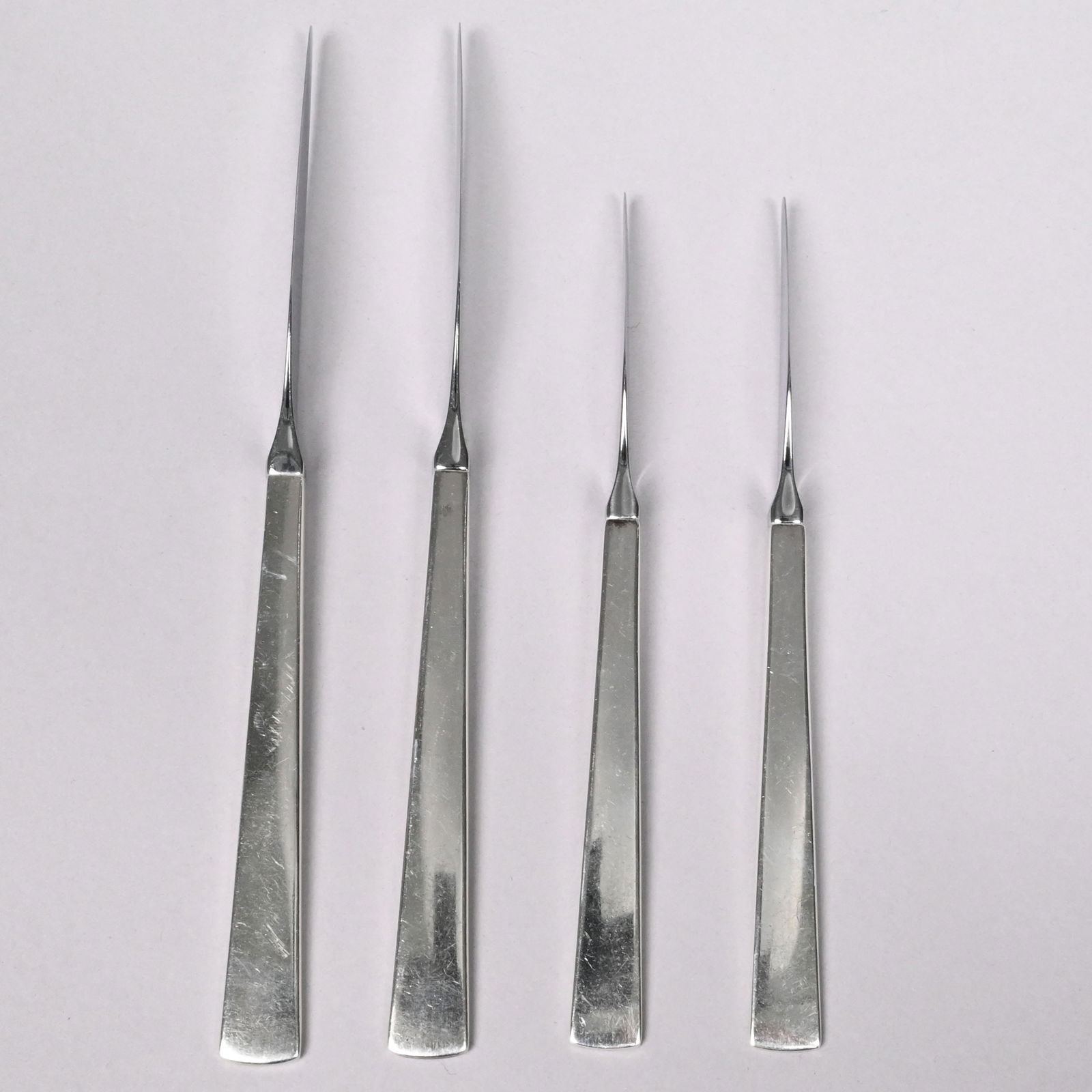 Mid-Century Modern Silver Place Setting for Two - 6