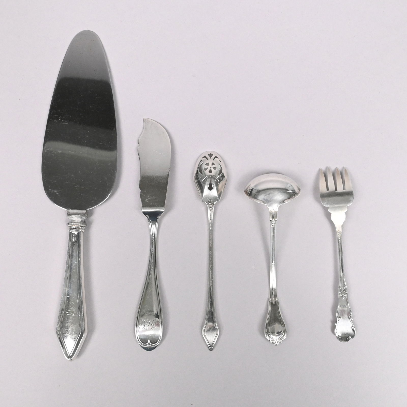 Group American Sterling Silver Flatware & Utensils - 11