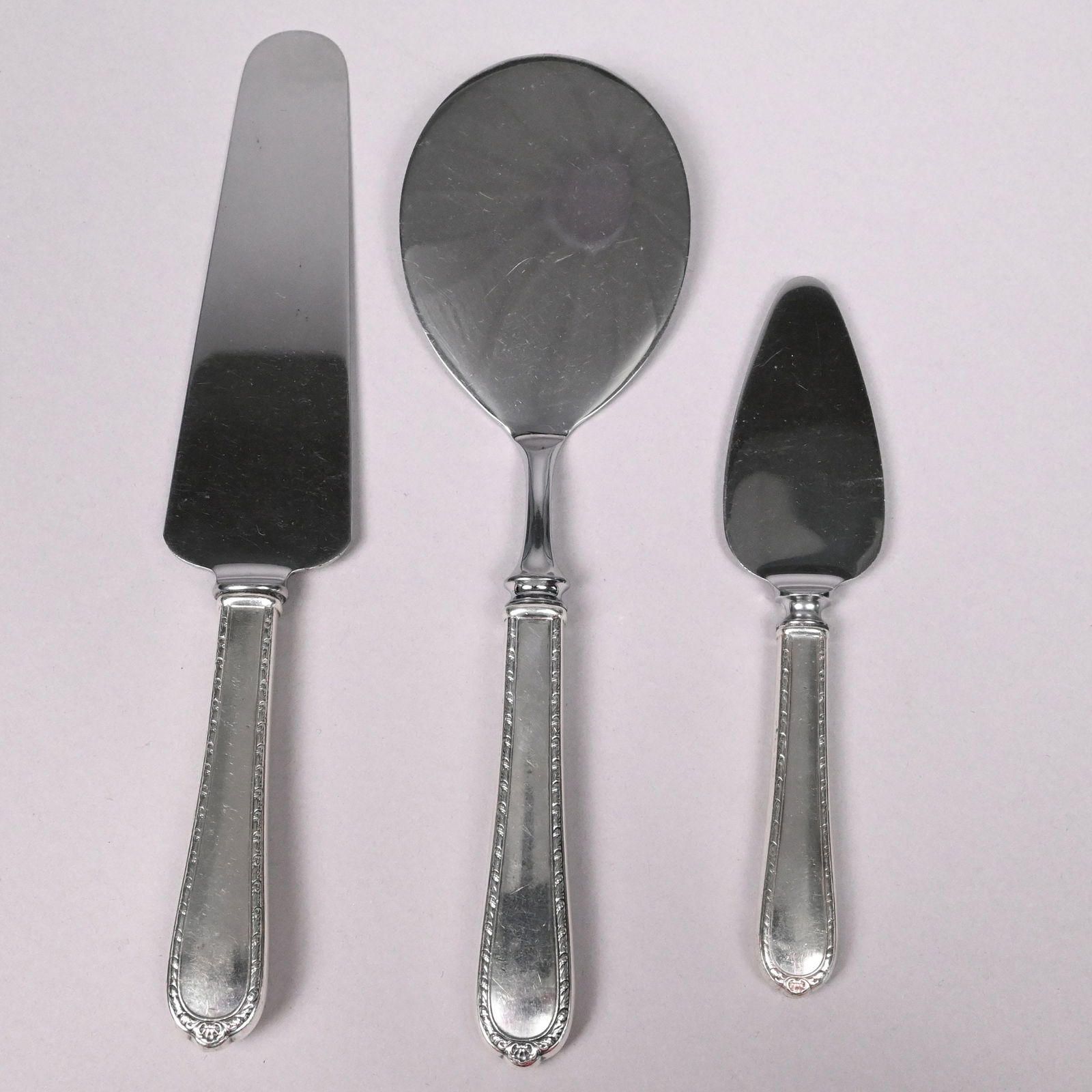 American Sterling Silver Flatware Service - 13