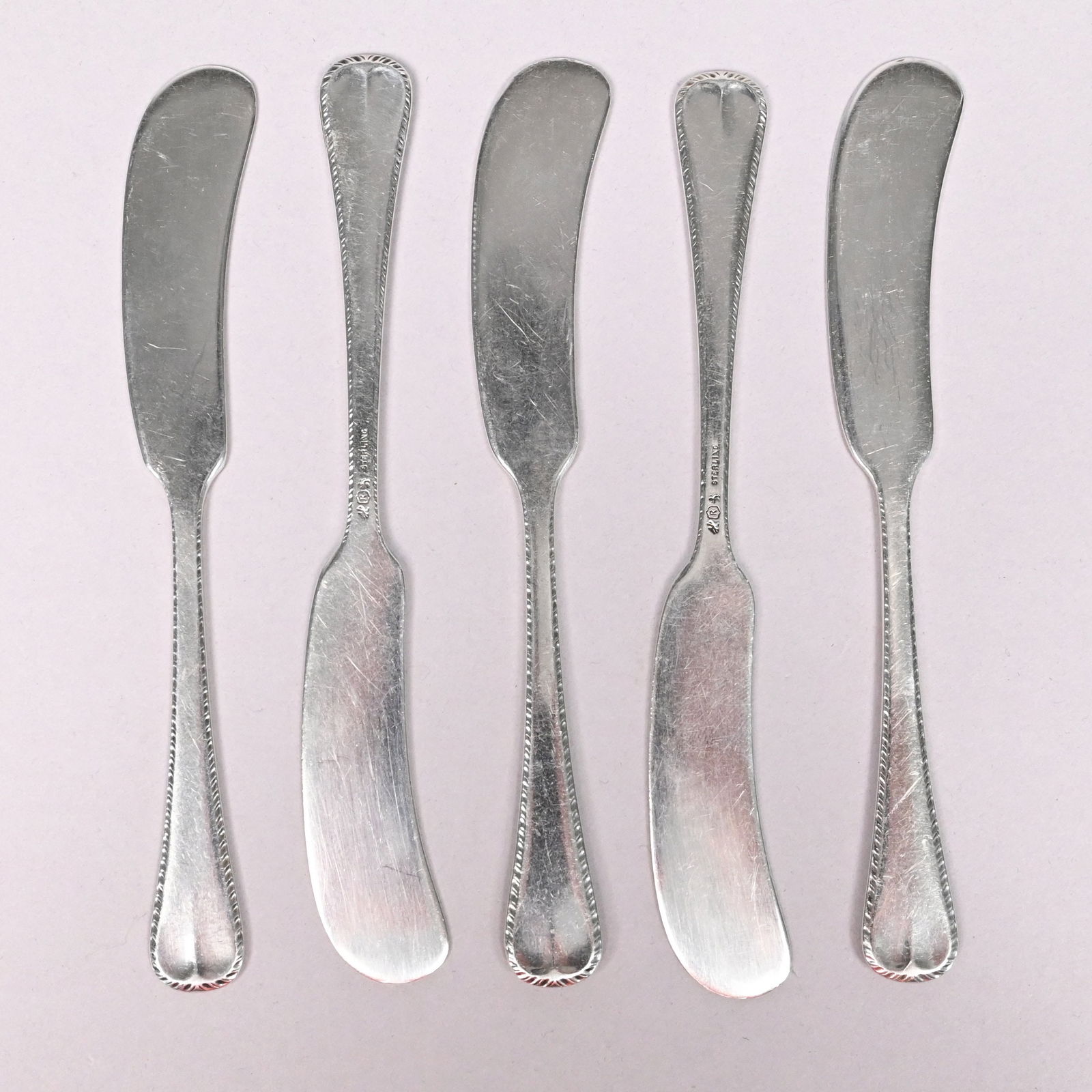American Sterling Silver Flatware Service - 10