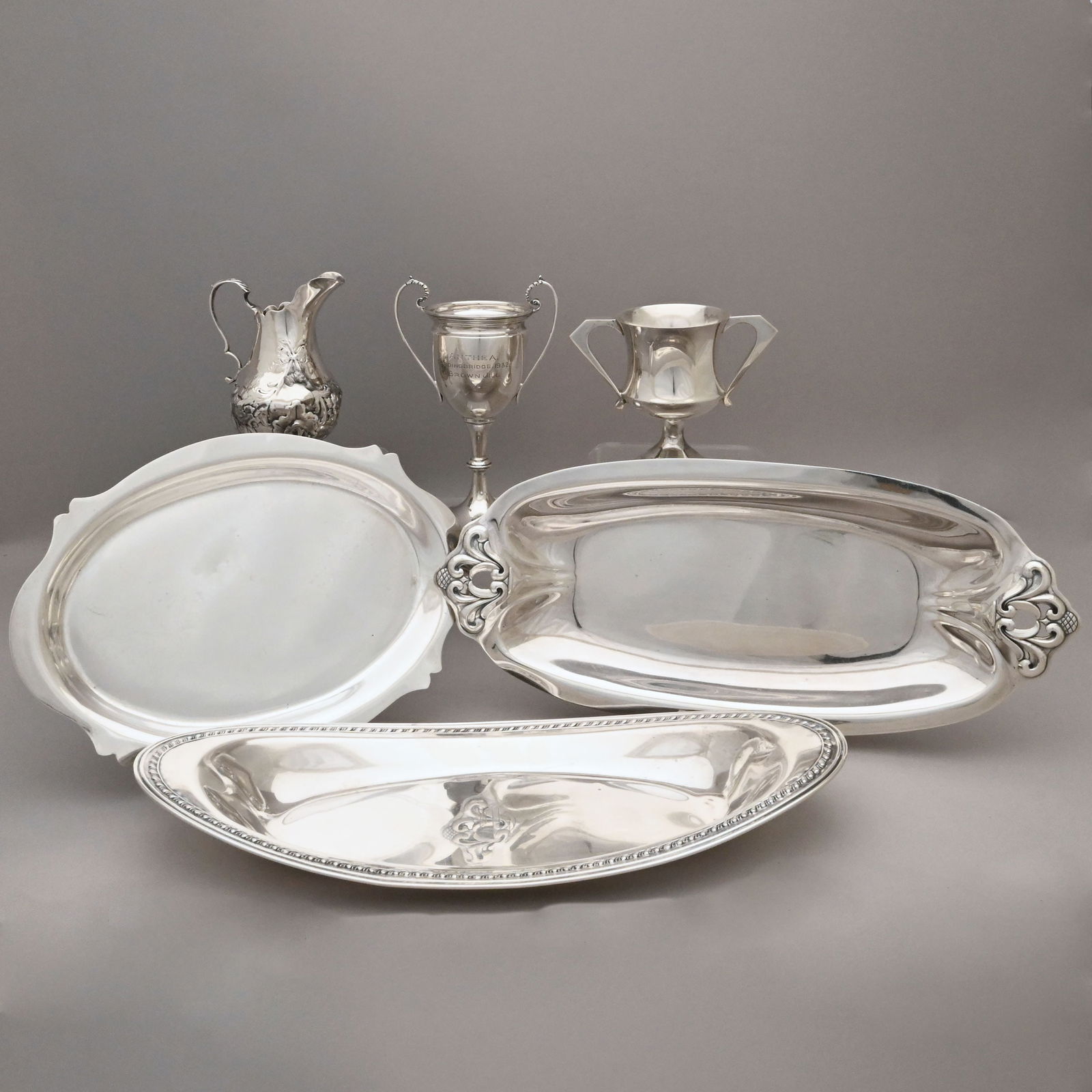 Six English & American Silver Table Articles (1 of 17)