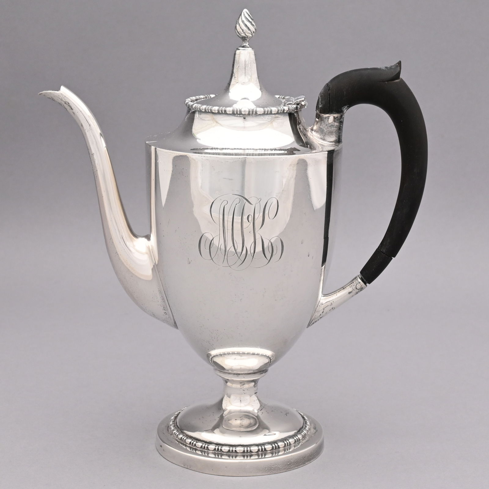 American Sterling Silver Individual Coffeepot (1 of 7)