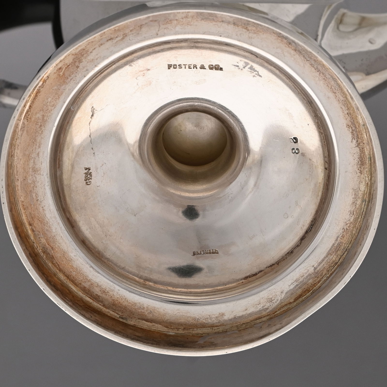 American Sterling Silver Individual Coffeepot - 7