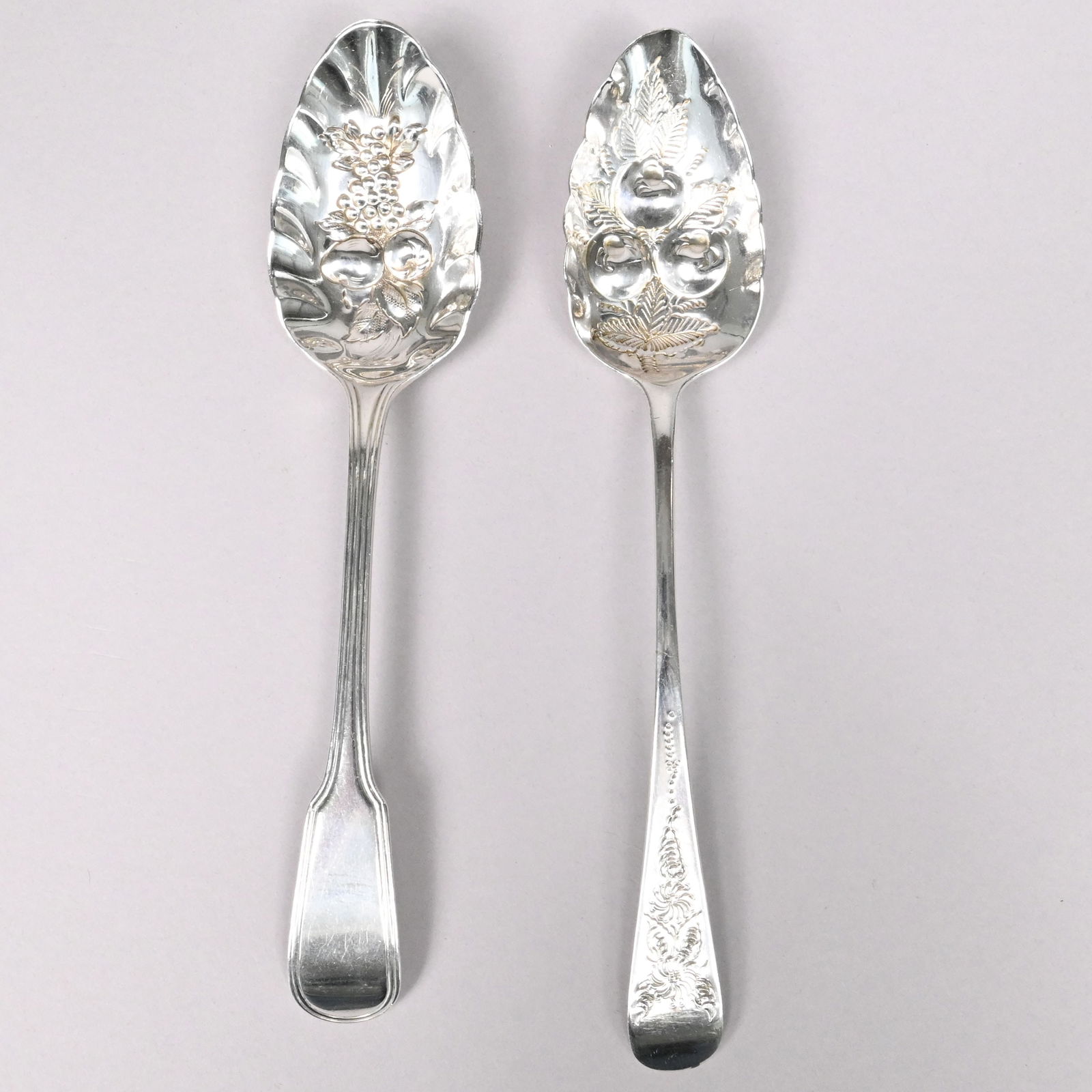 Nine English Sterling Silver Serving Utensils - 14