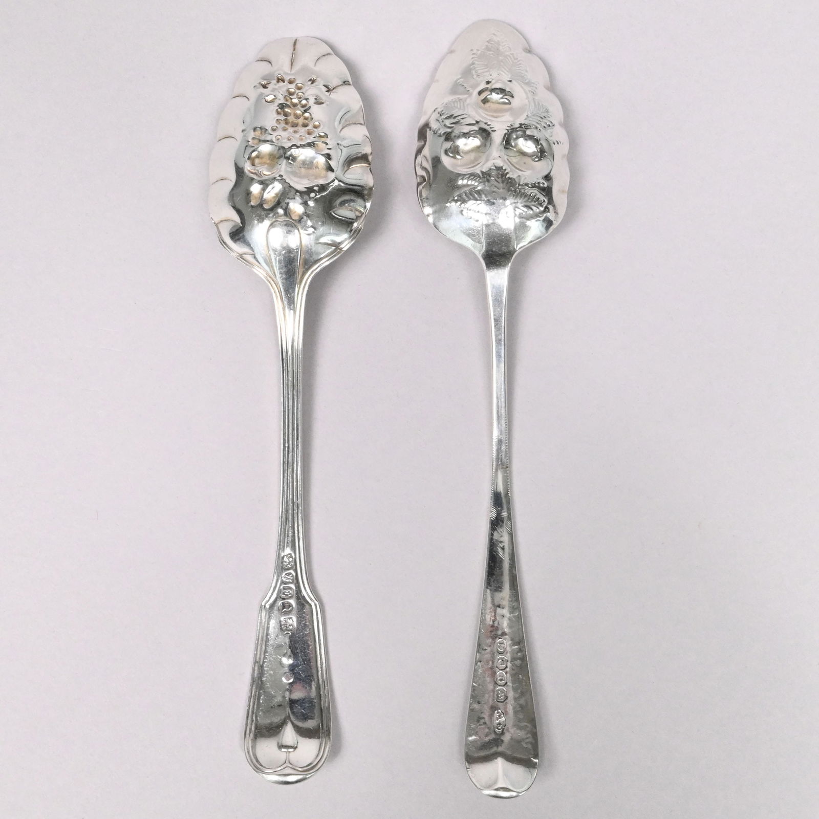 Nine English Sterling Silver Serving Utensils - 15