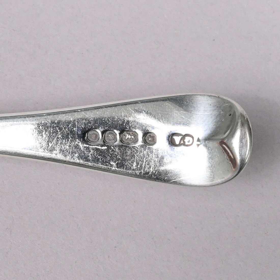 Nine English Sterling Silver Serving Utensils - 19