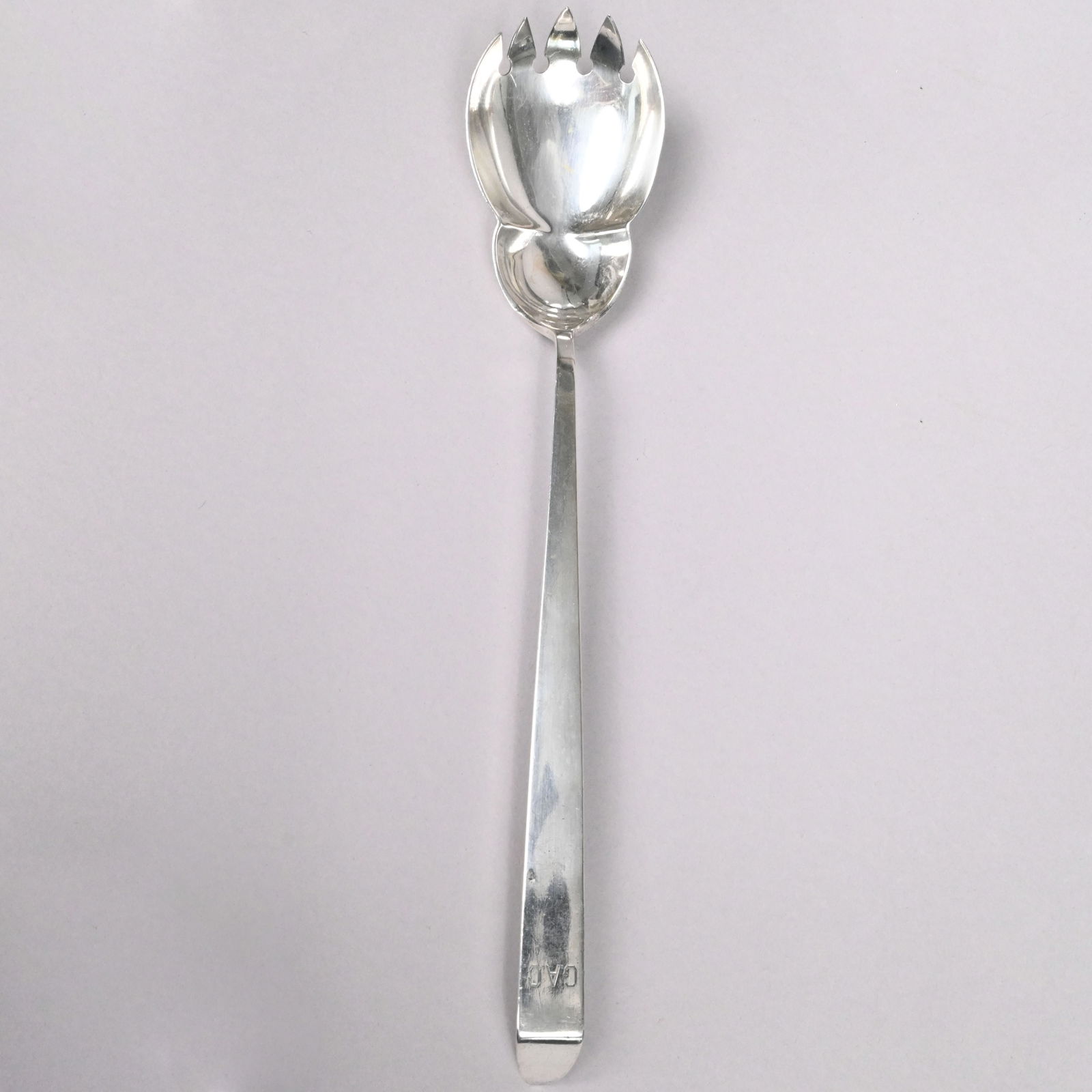 Nine English Sterling Silver Serving Utensils - 2