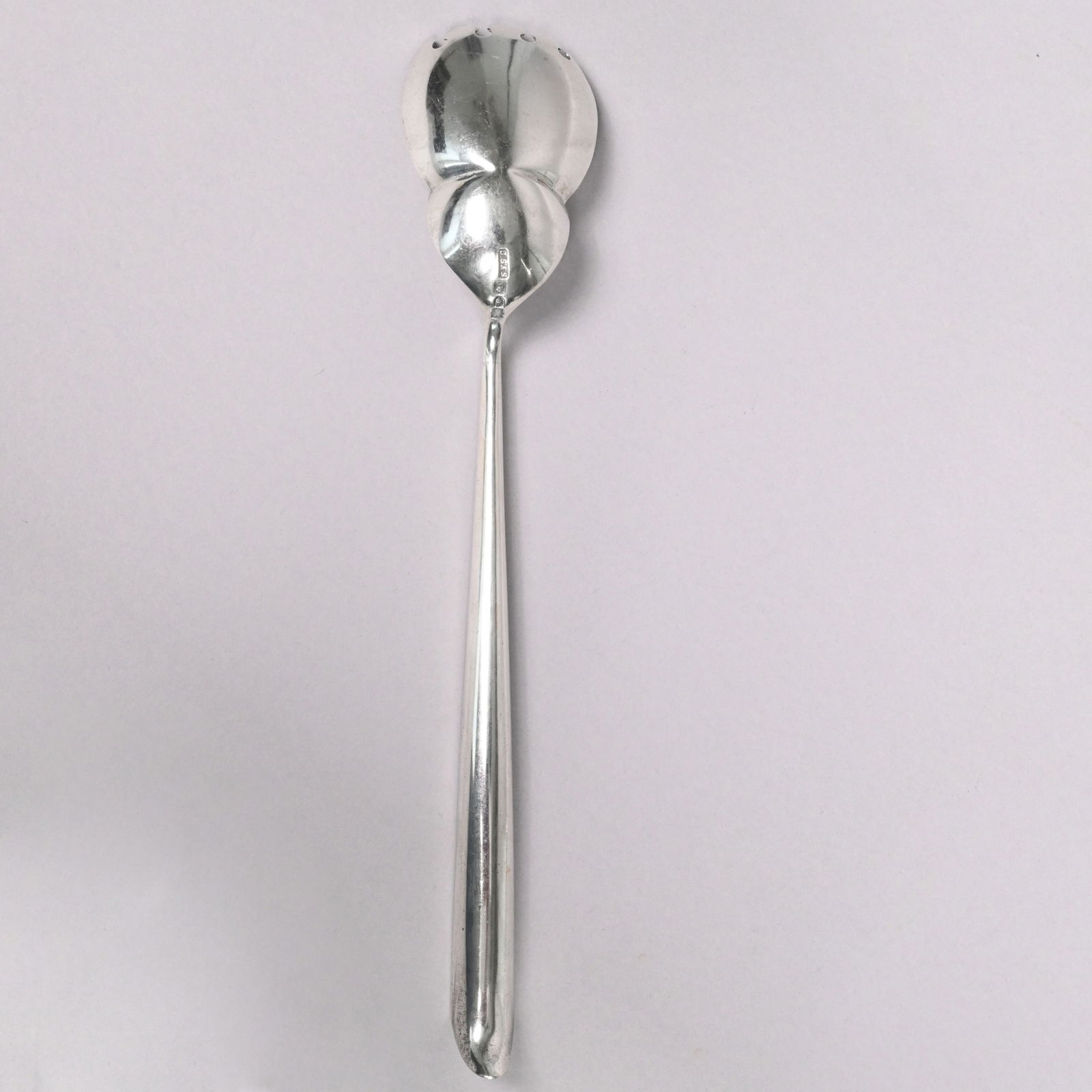 Nine English Sterling Silver Serving Utensils - 3