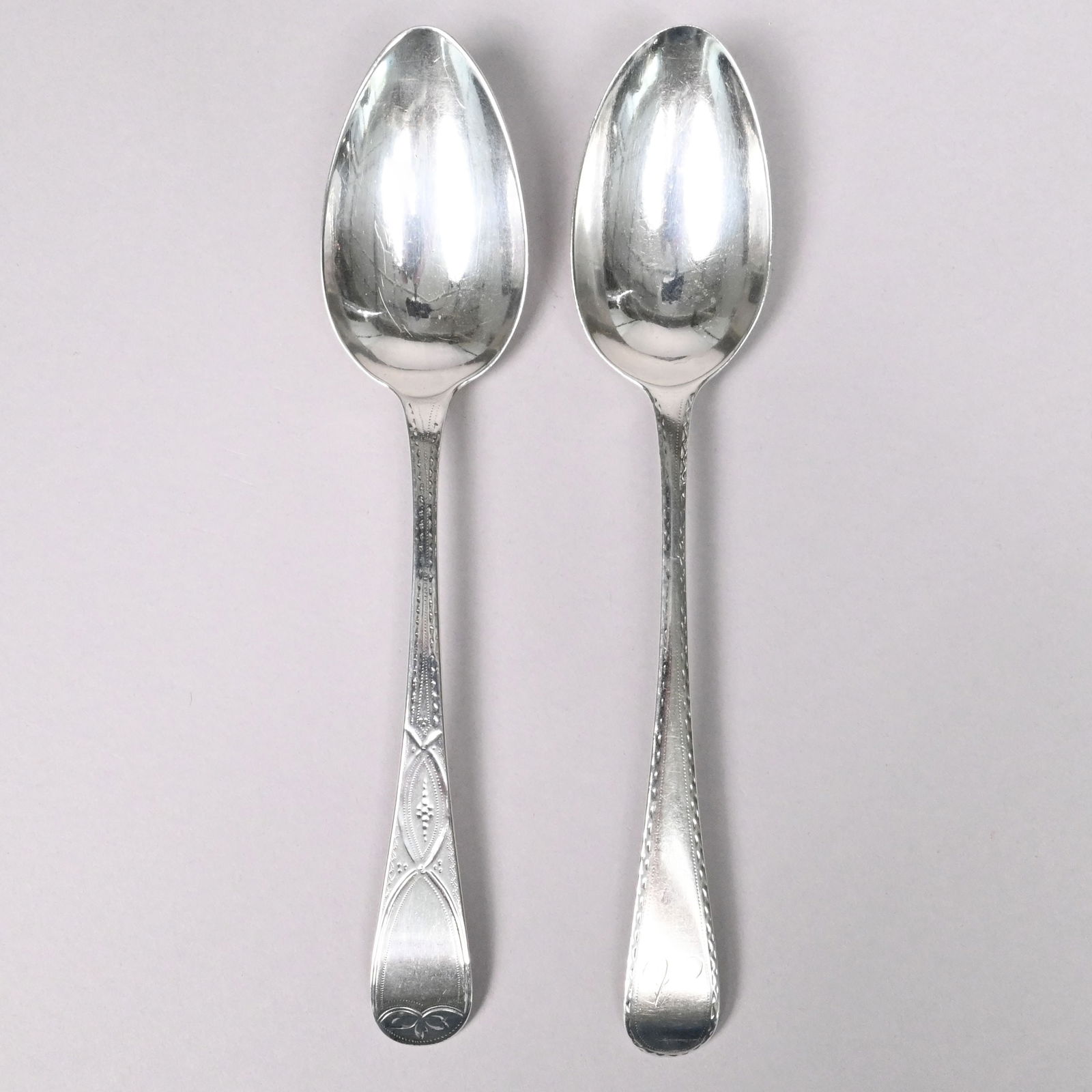 Nine English Sterling Silver Serving Utensils - 5