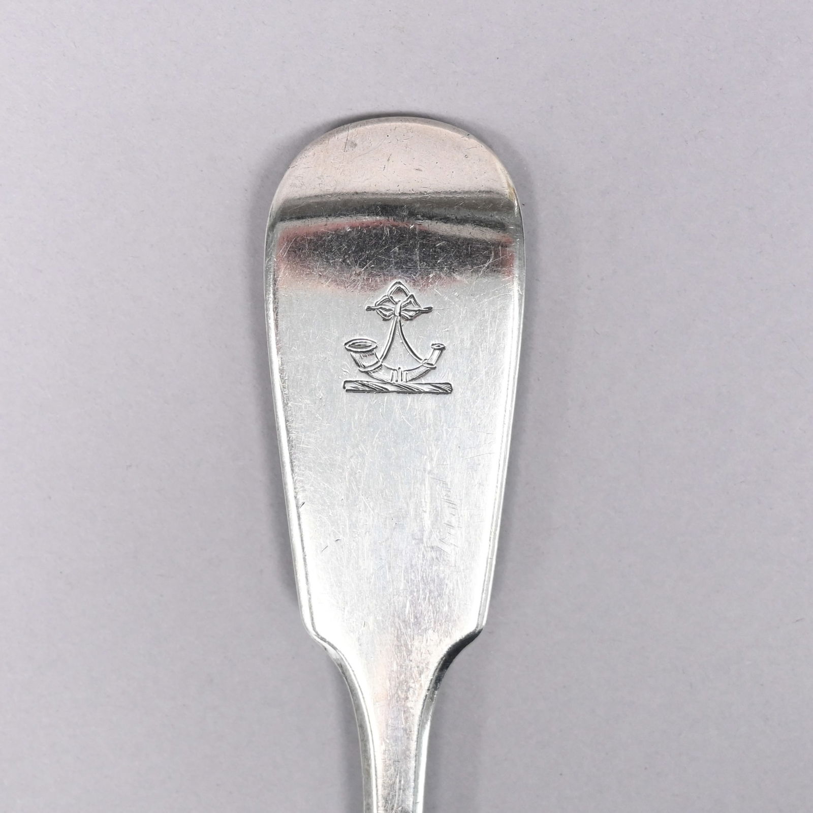 Five English Silver Table&Serving Spoons, P. Storr - 4