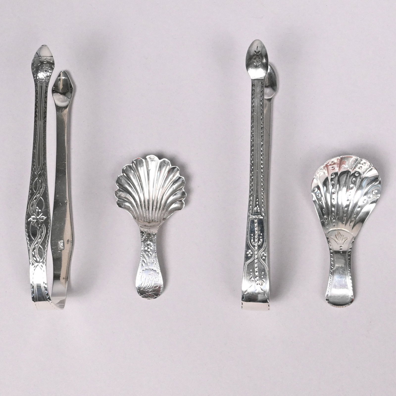 Group British Sterling Silver Flatware & Utensils - 2