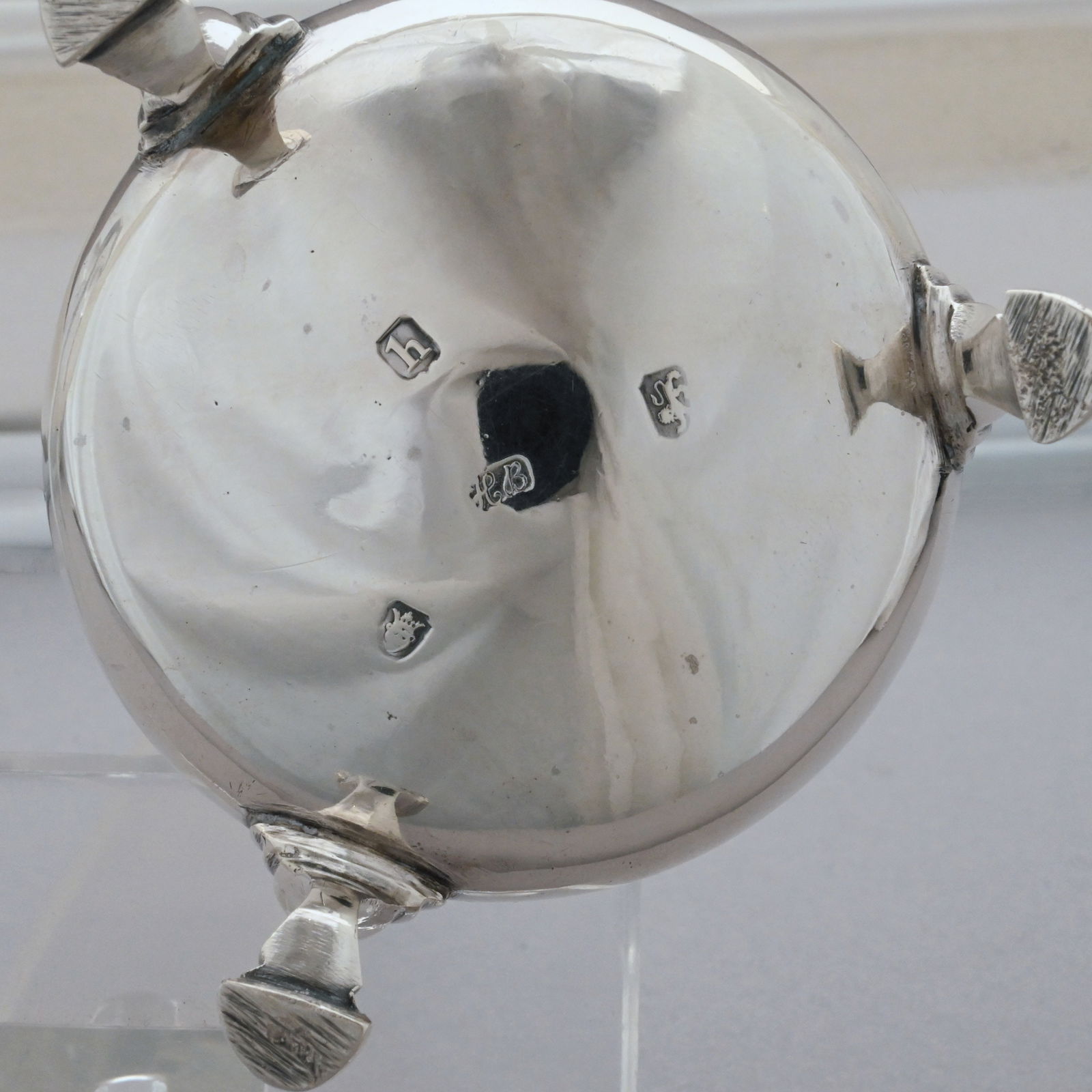 Pair George III Silver Salt Cellars, H. Bateman - 6