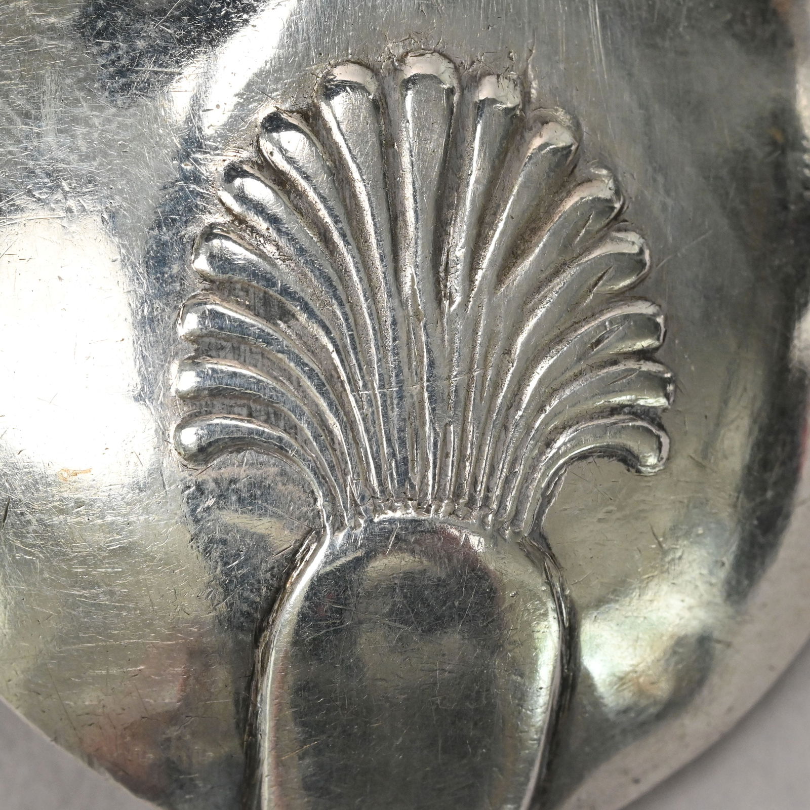 Two New England Coin Silver Tablespoons - 7