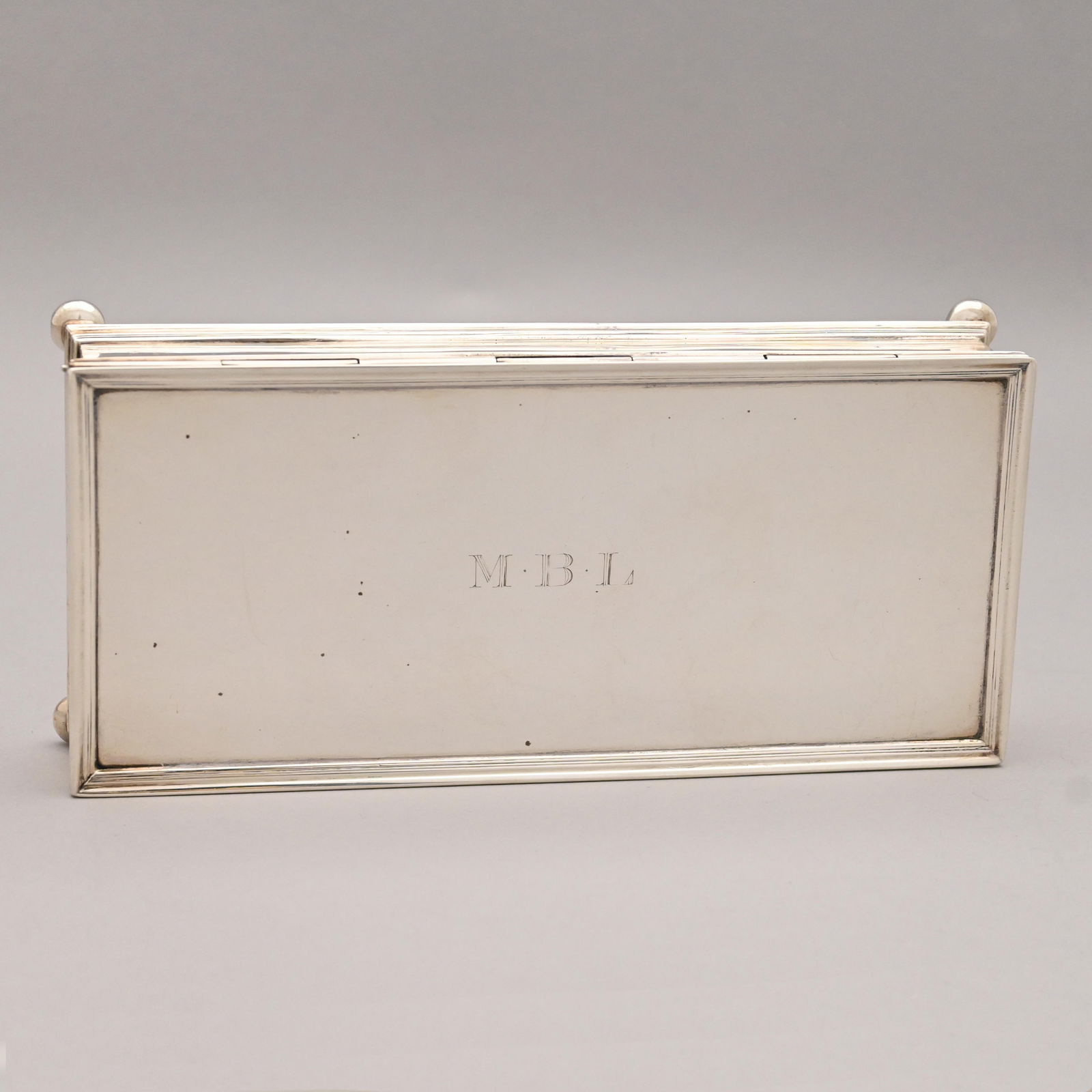 American Sterling Silver Cigarette Box - 8