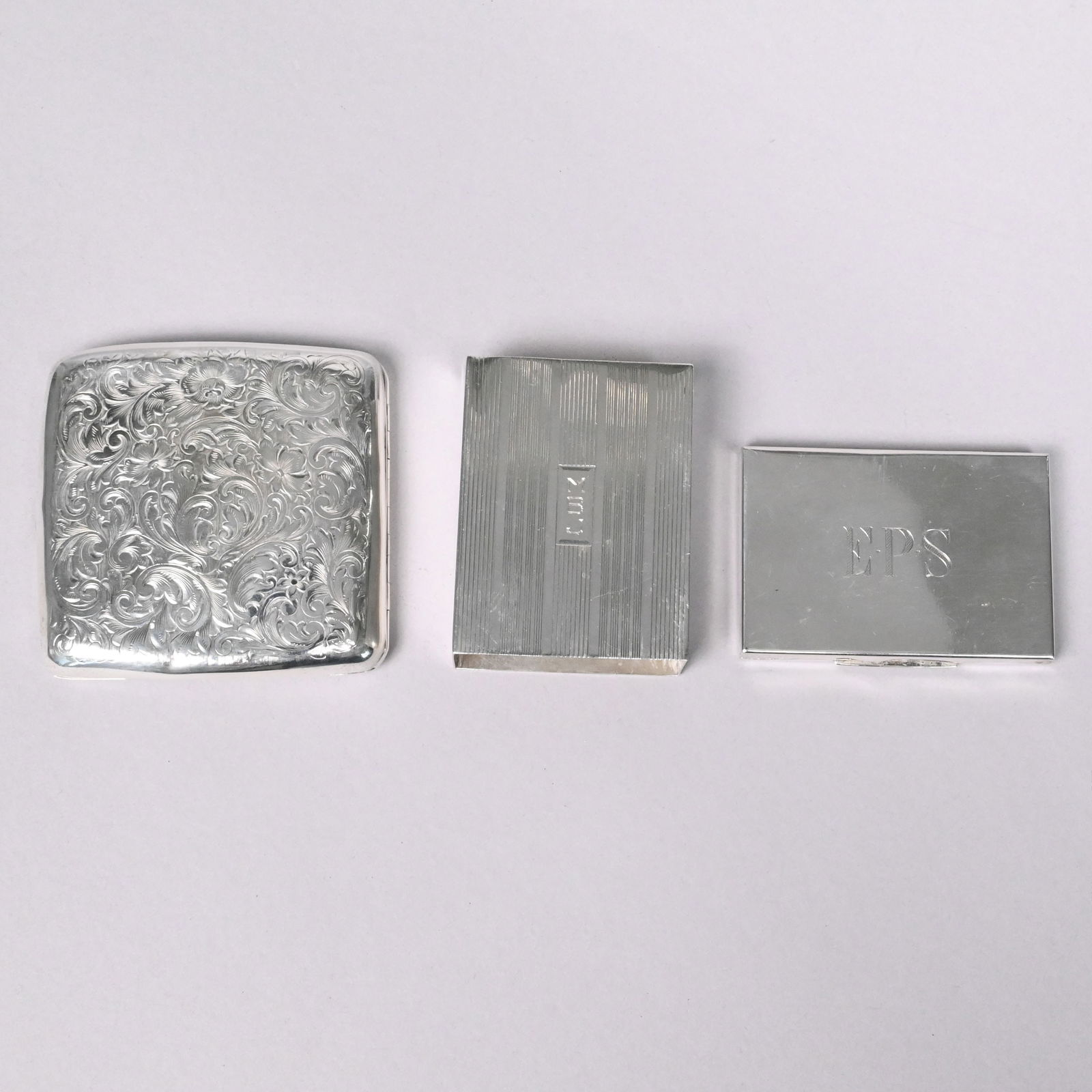 American Silver Dressing Table Set & Other Pieces - 8