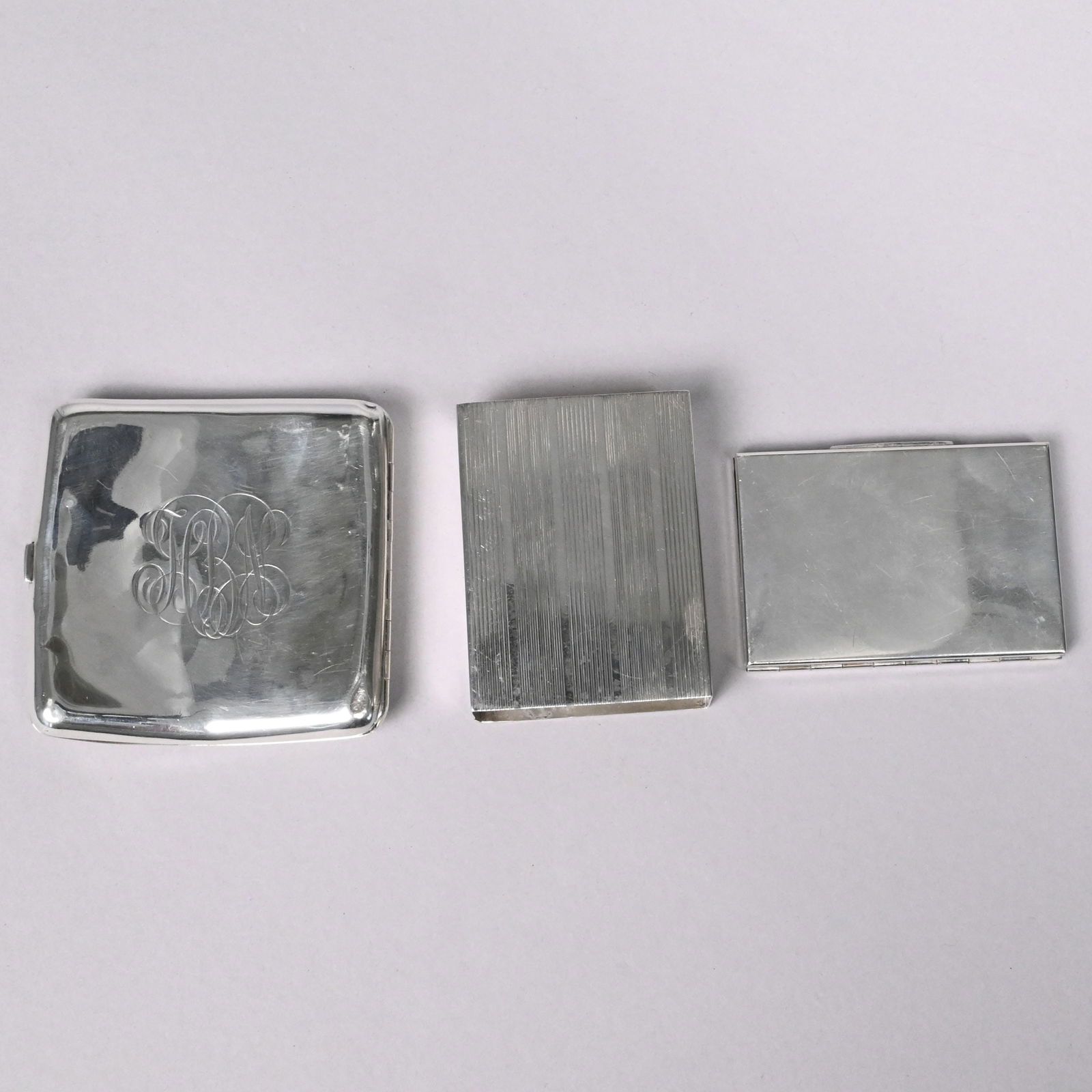 American Silver Dressing Table Set & Other Pieces - 9