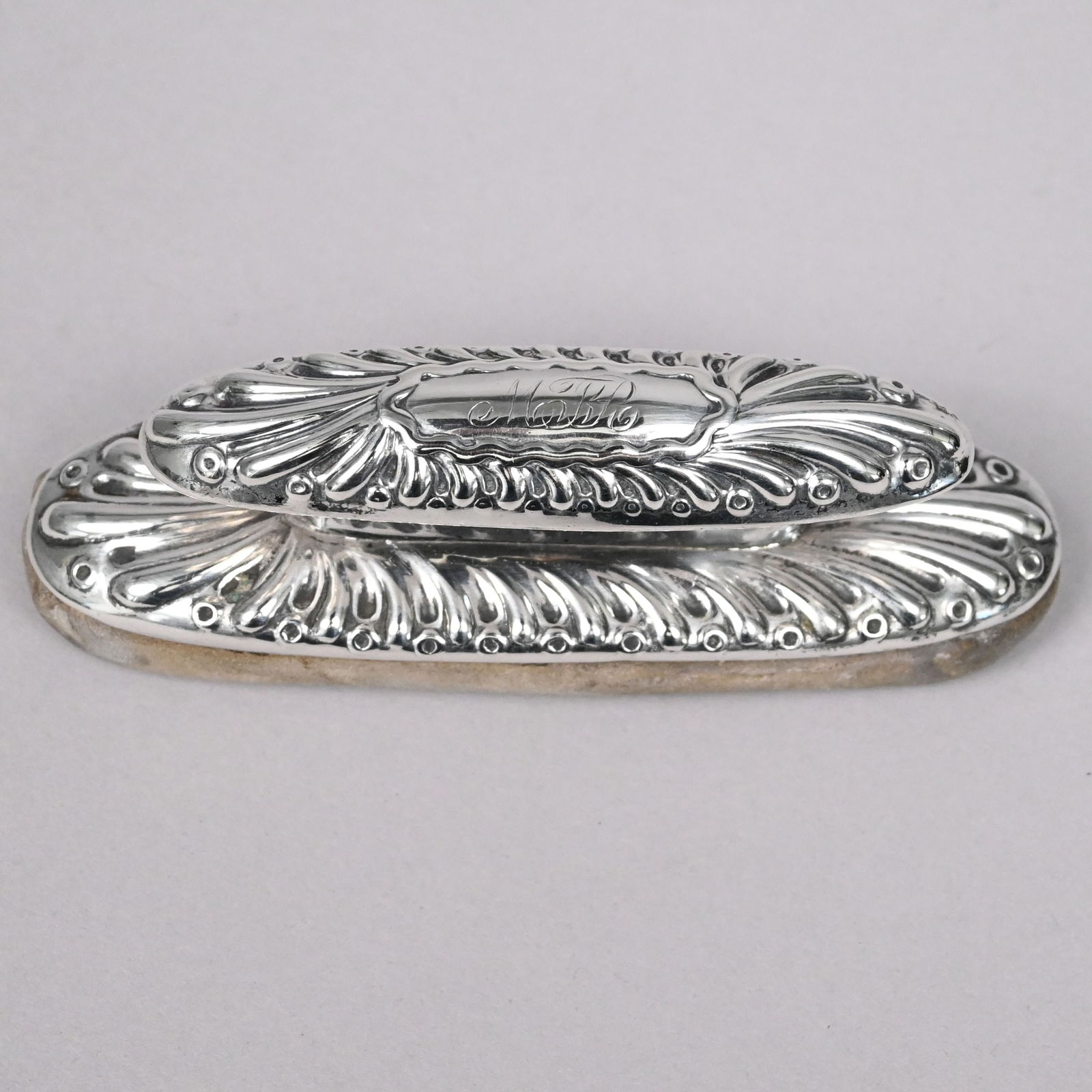 American Silver Four-Piece Dressing Table Set - 6