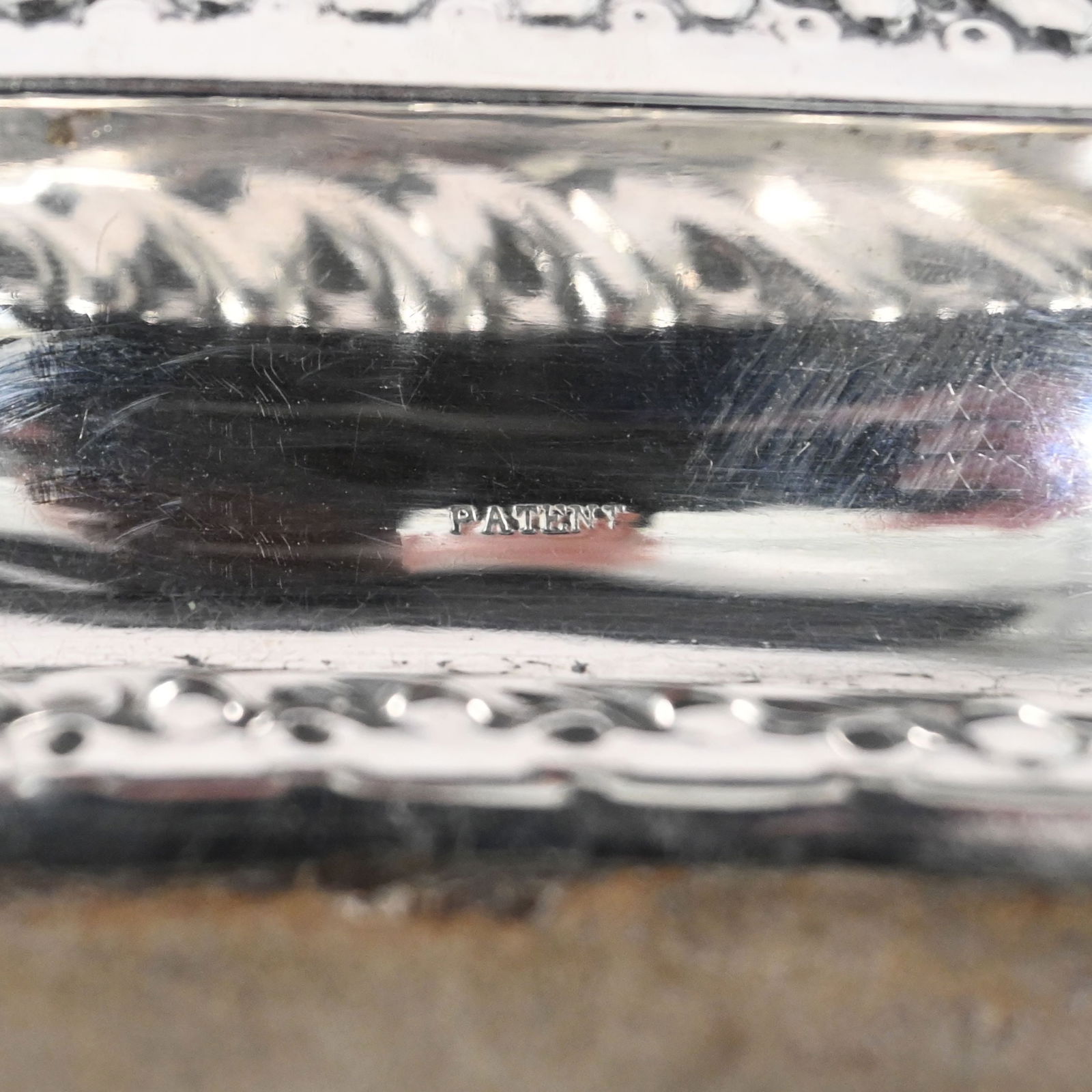 American Silver Four-Piece Dressing Table Set - 9