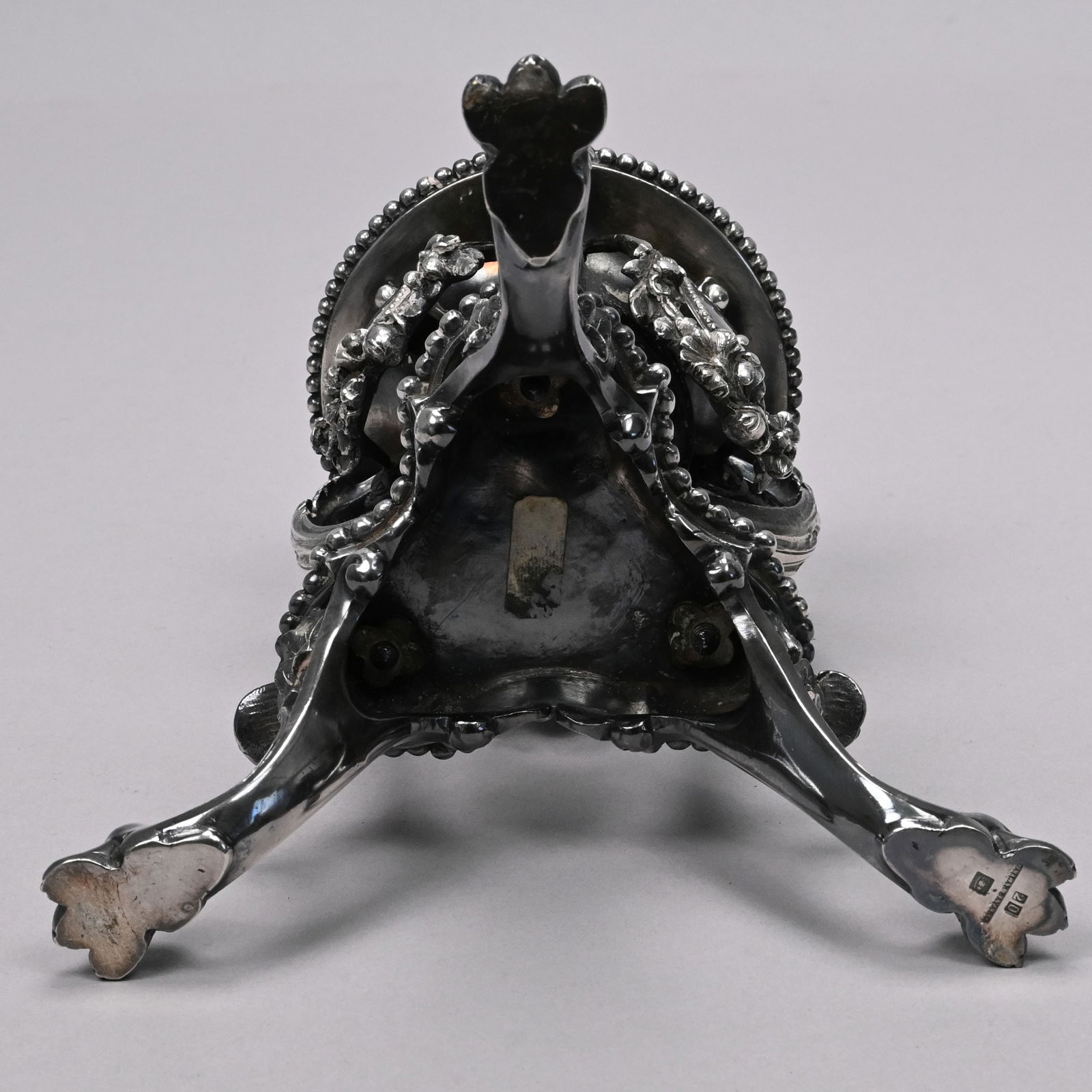 French Silverplate Stand, Cailar Bayard - 5