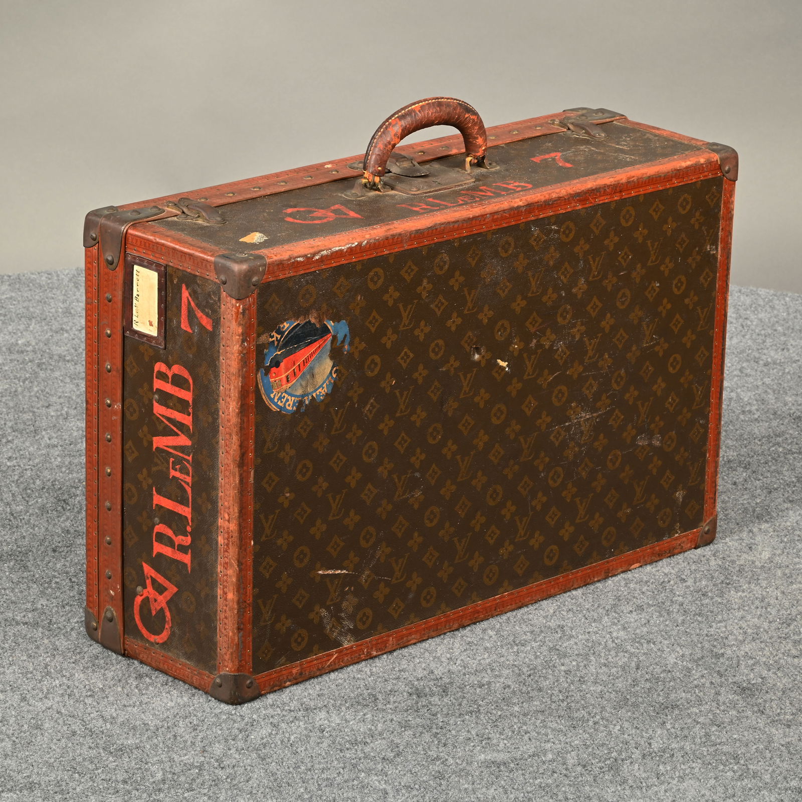 Louis Vuitton Hard-Case Suitcase Trunk (1 of 12)