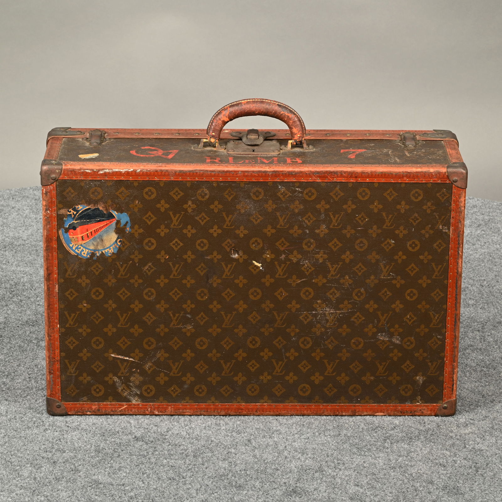 Louis Vuitton Hard-Case Suitcase Trunk - 2
