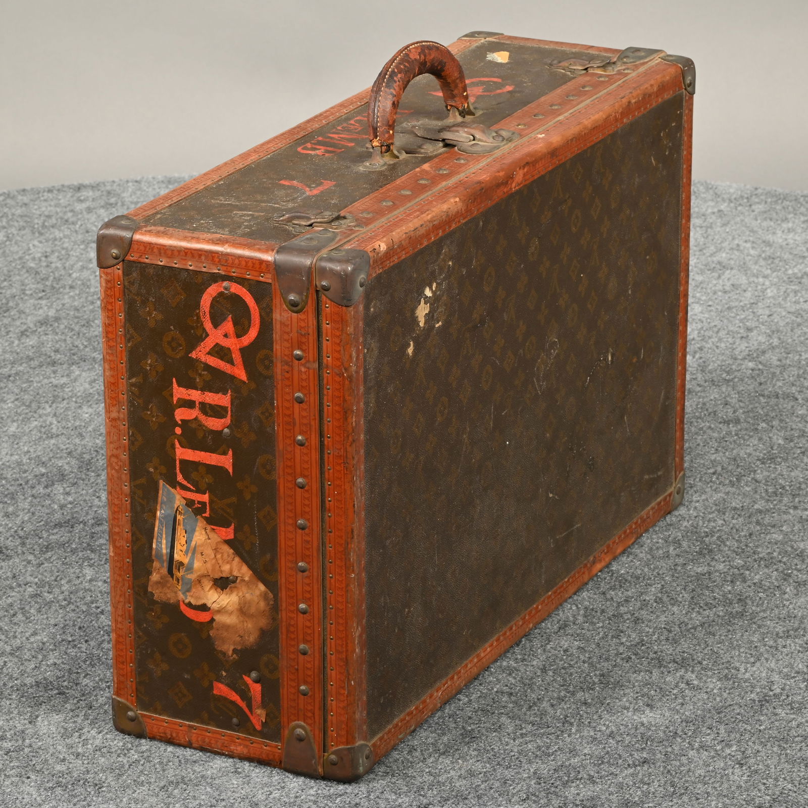 Louis Vuitton Hard-Case Suitcase Trunk - 4