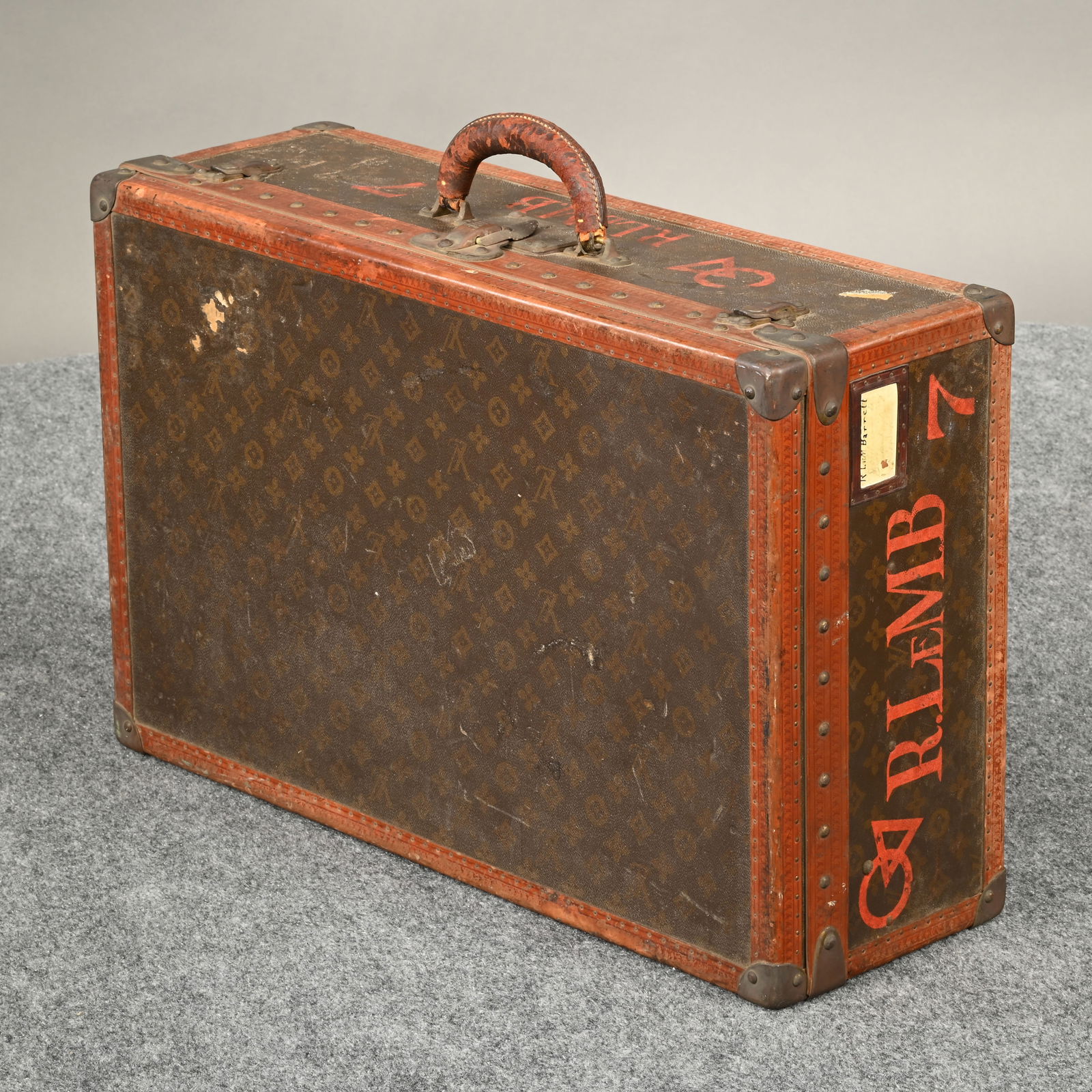 Louis Vuitton Hard-Case Suitcase Trunk - 6