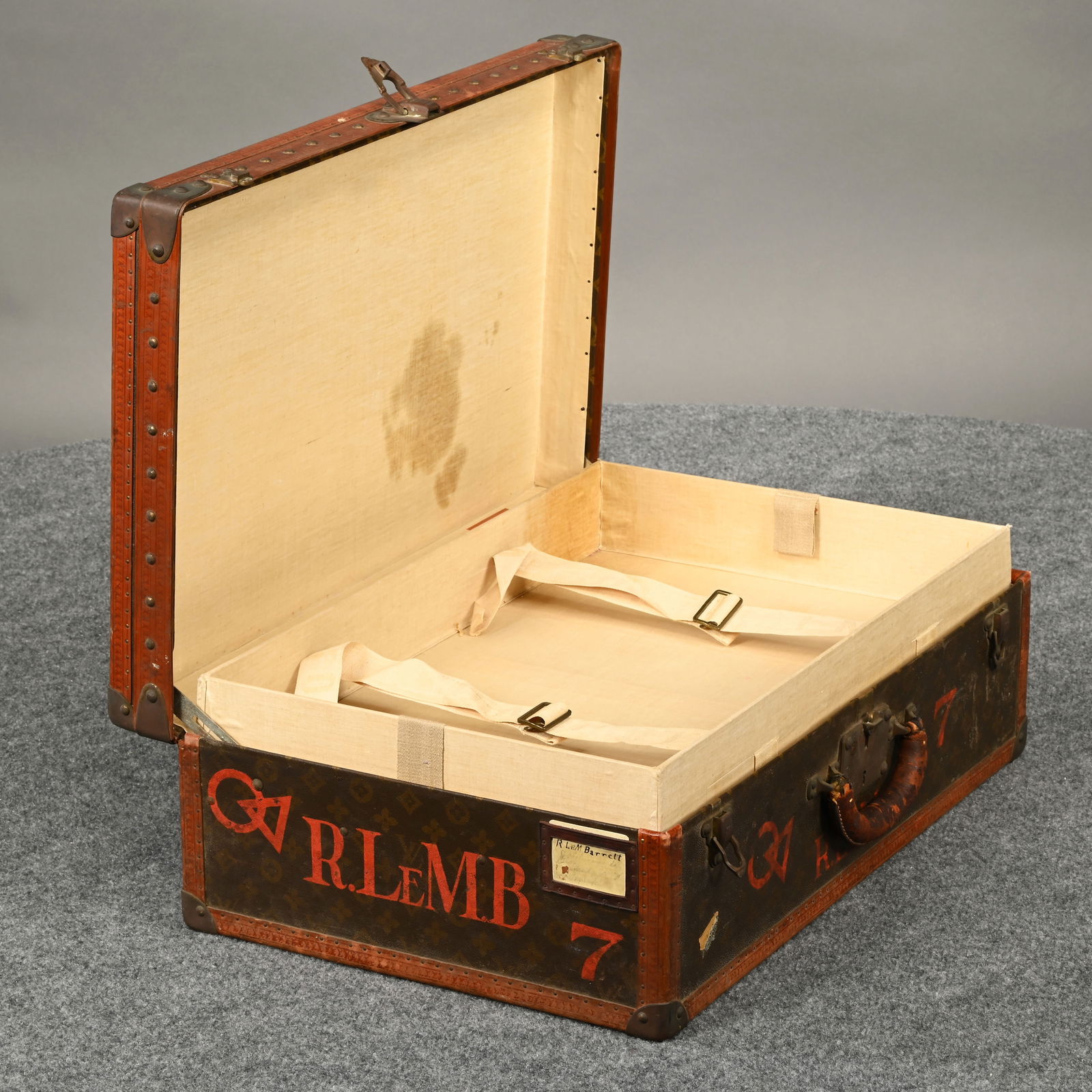 Louis Vuitton Hard-Case Suitcase Trunk - 7