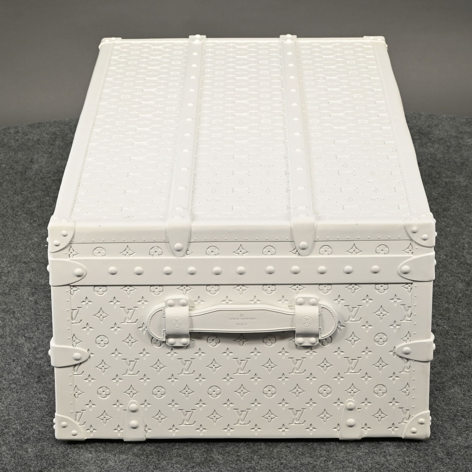 Two Louis Vuitton Store Display Steamer Trunks - 14