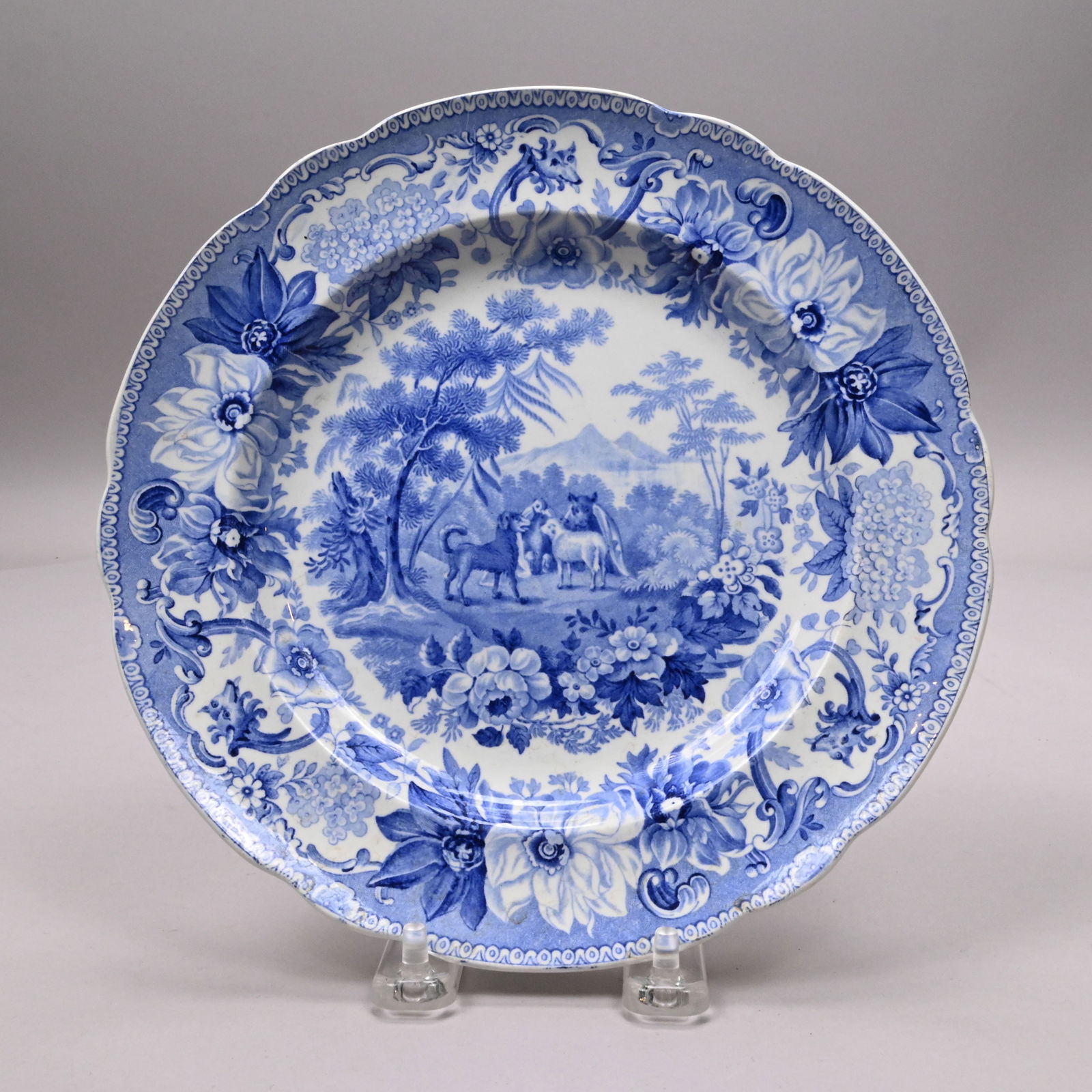 Five Spode 'Aesop's Fables' Dinner Wares - 11