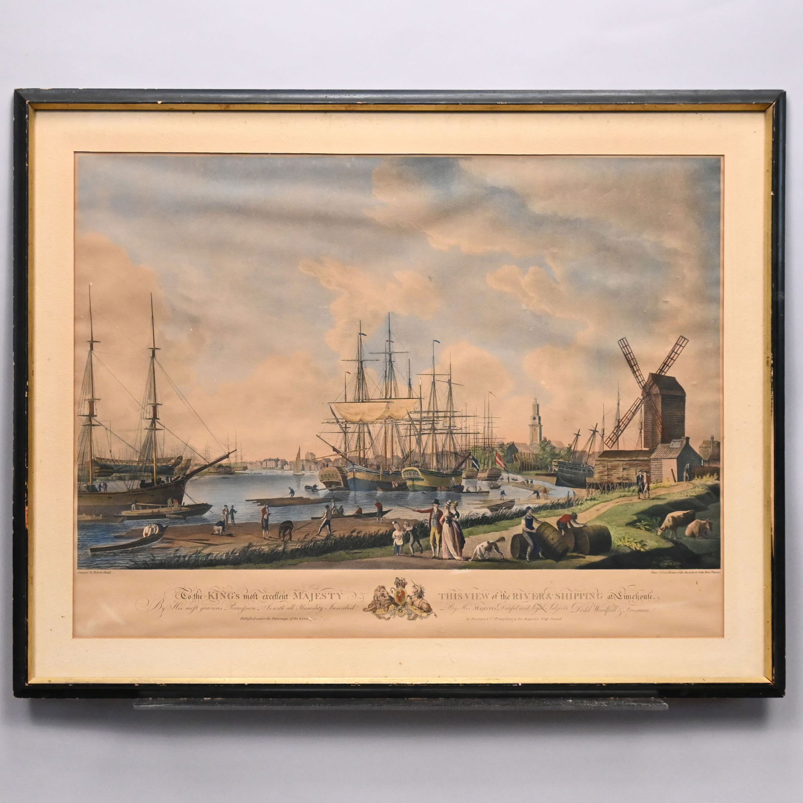 View of the River & Shipping at Limehouse (1 of 7)